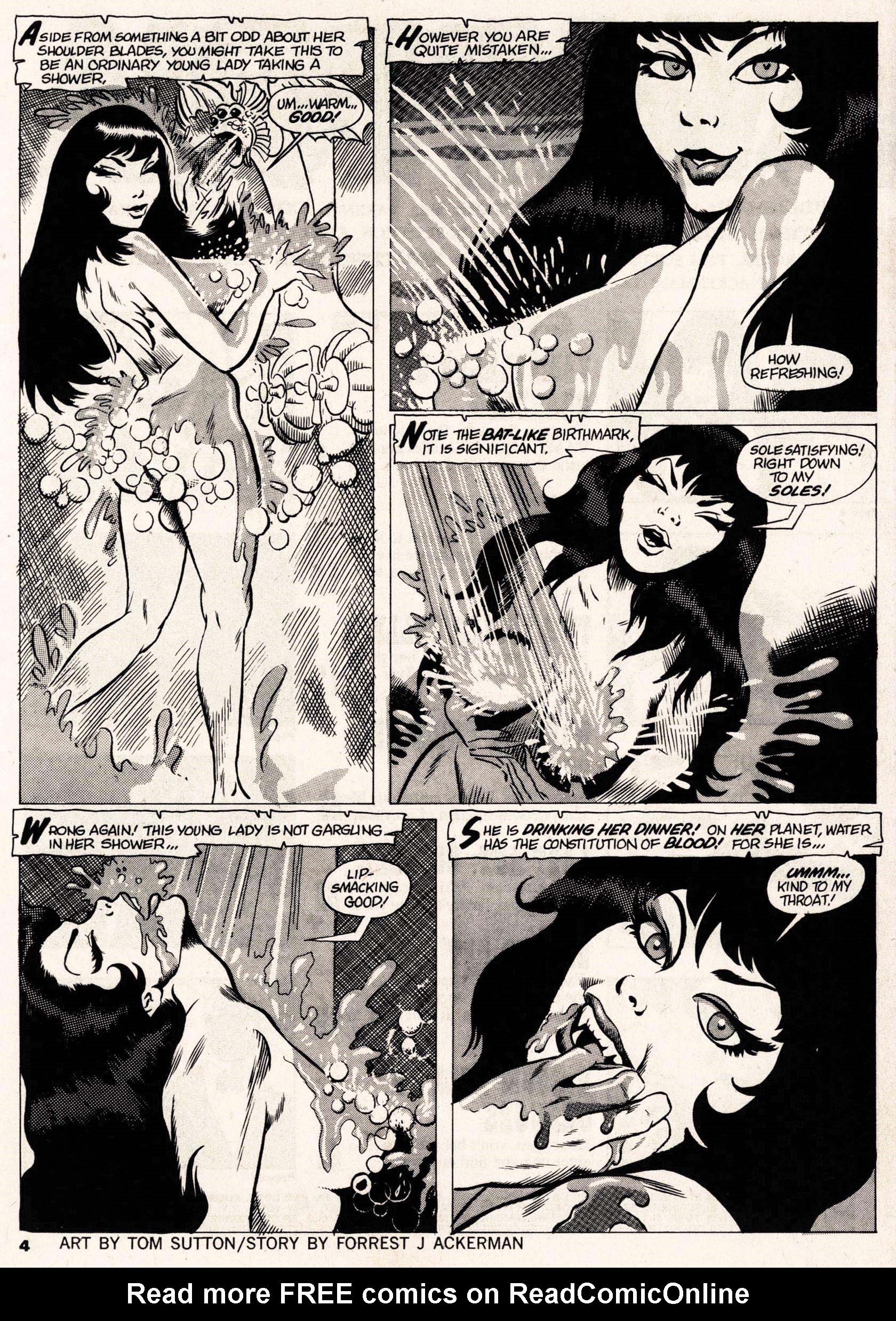 Read online Vampirella (1969) comic -  Issue #1 - 4
