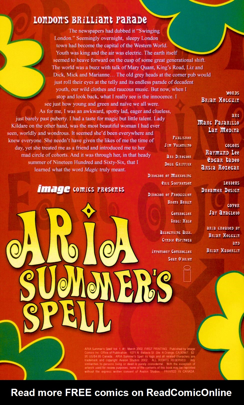 Read online Aria: Summer's Spell comic -  Issue #1 - 2