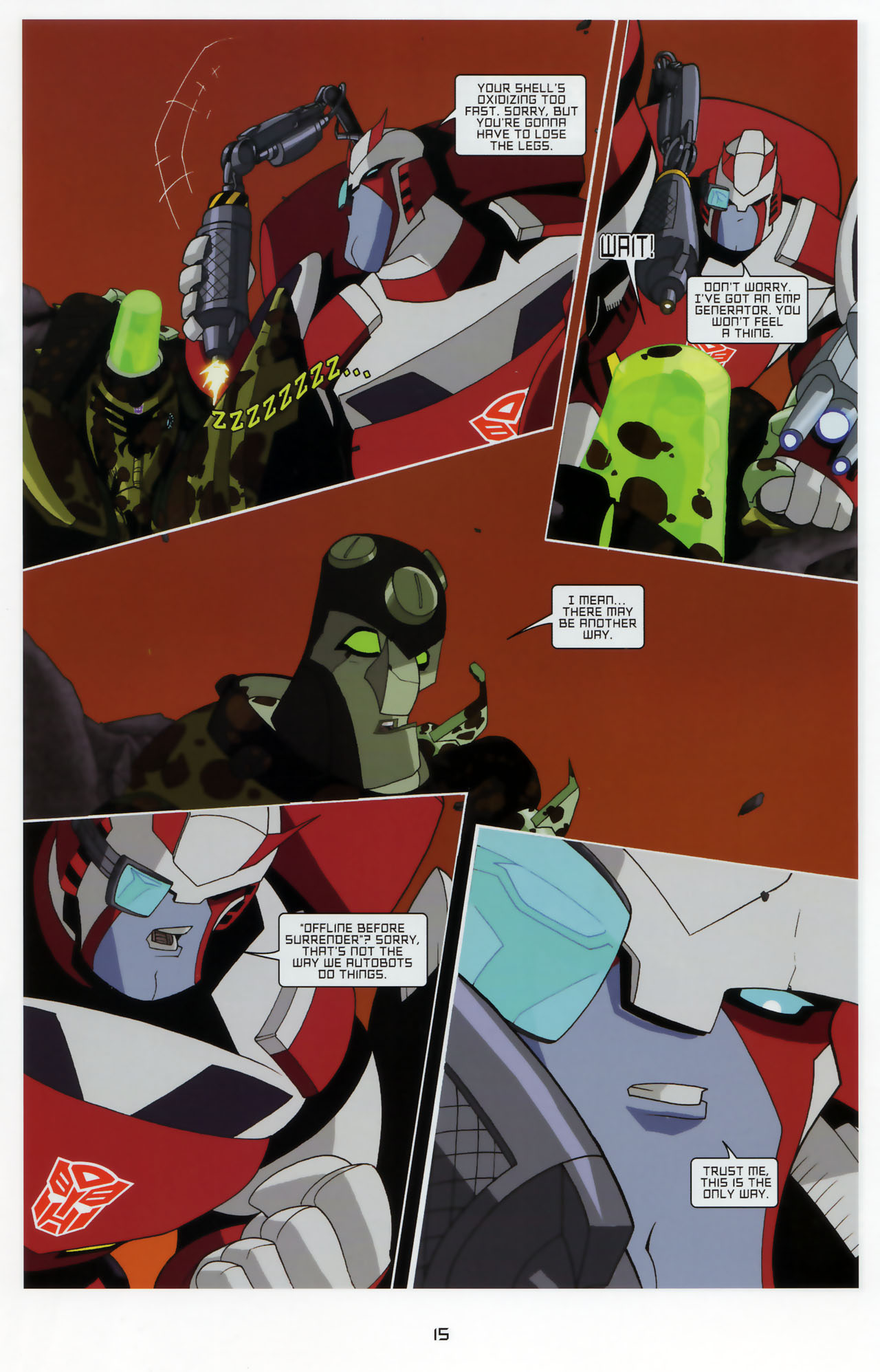 Read online Transformers Animated: The Arrival comic -  Issue #3 - 17