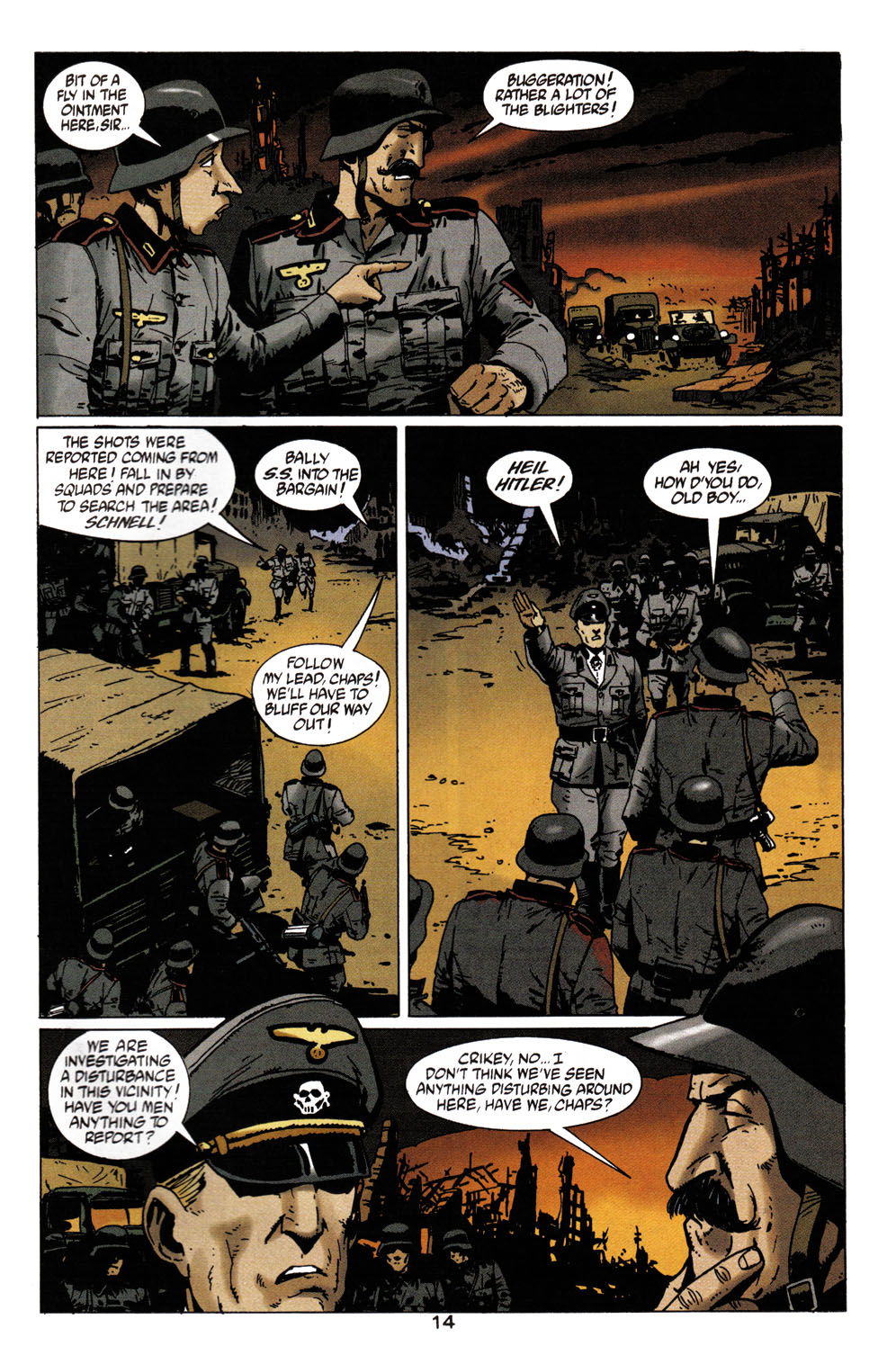 Read online Adventures in the Rifle Brigade comic -  Issue #1 - 15