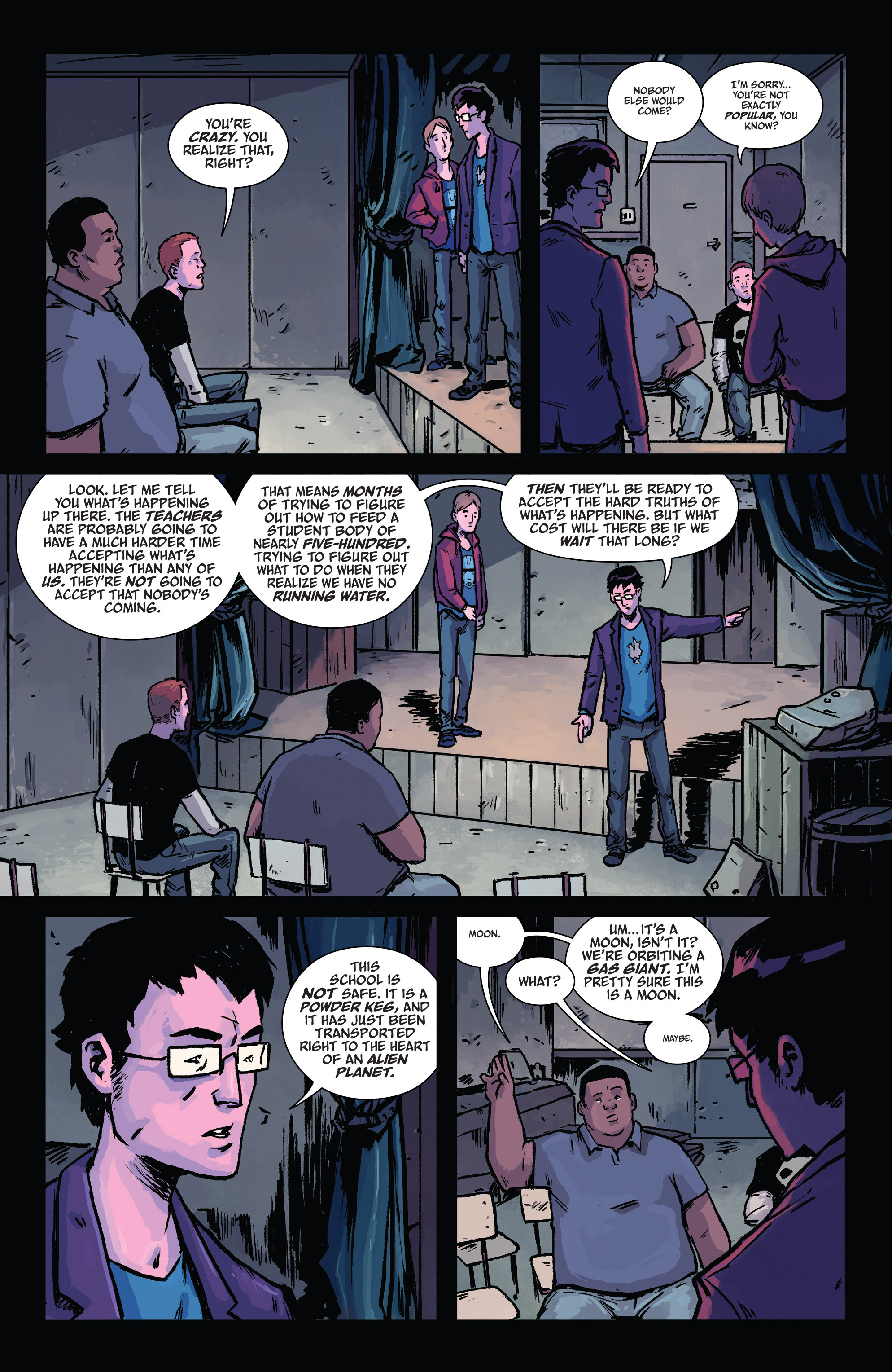 Read online The Woods comic -  Issue #1 - 21