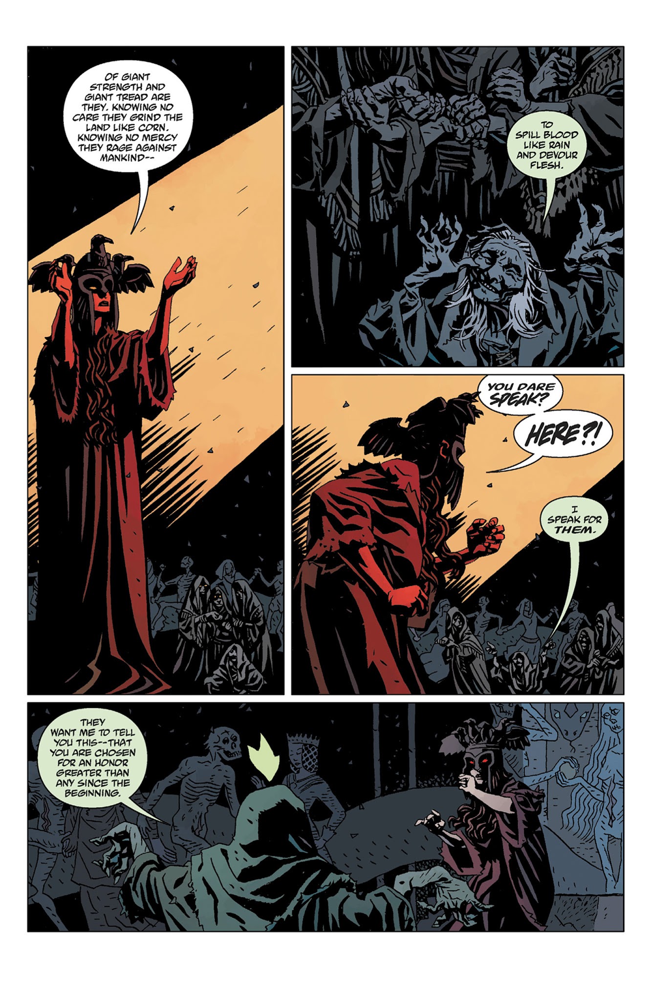 Read online Hellboy: The Storm And The Fury comic -  Issue # TPB - 81