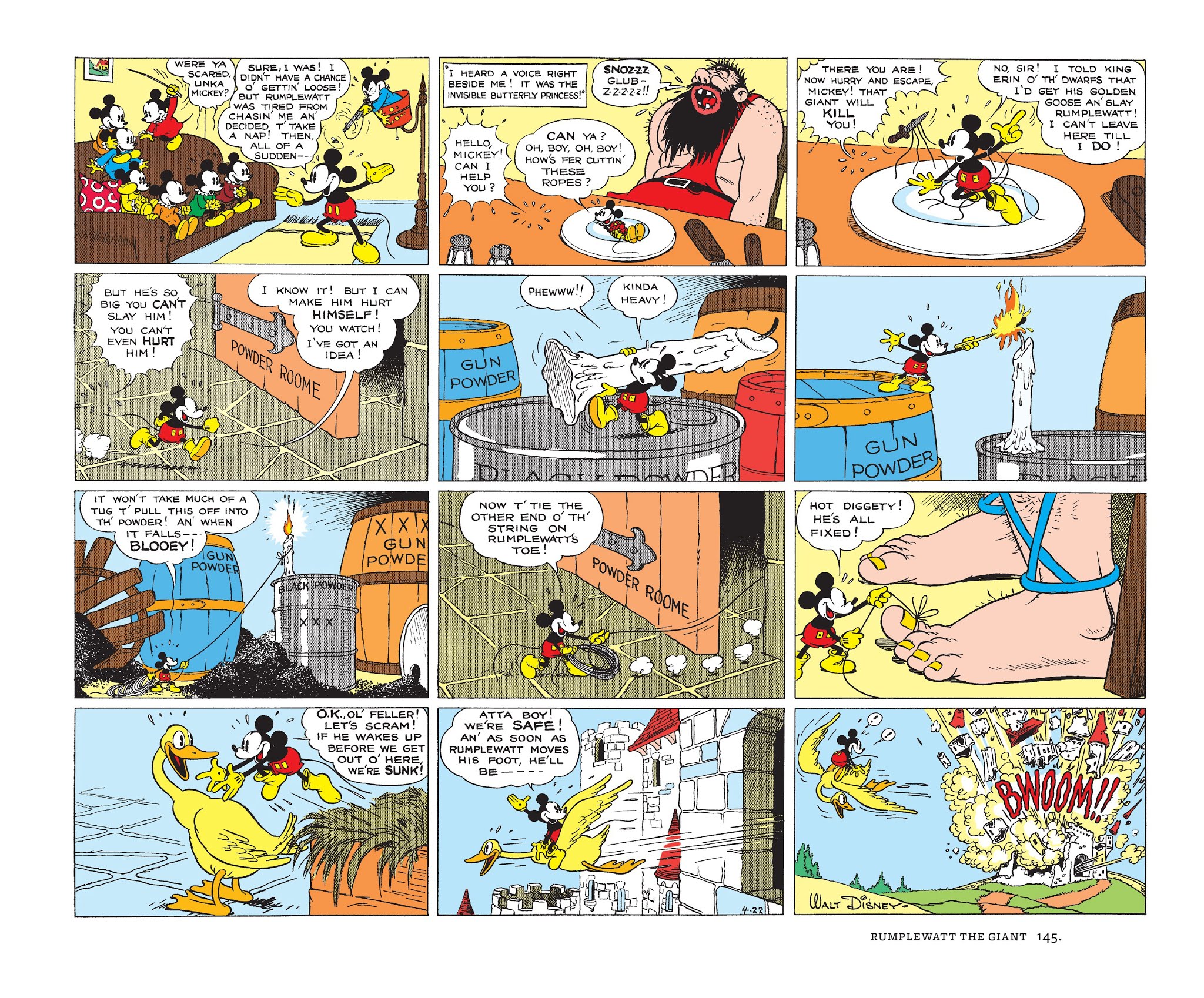 Read online Walt Disney's Mickey Mouse Color Sundays comic -  Issue # TPB 1 (Part 2) - 45