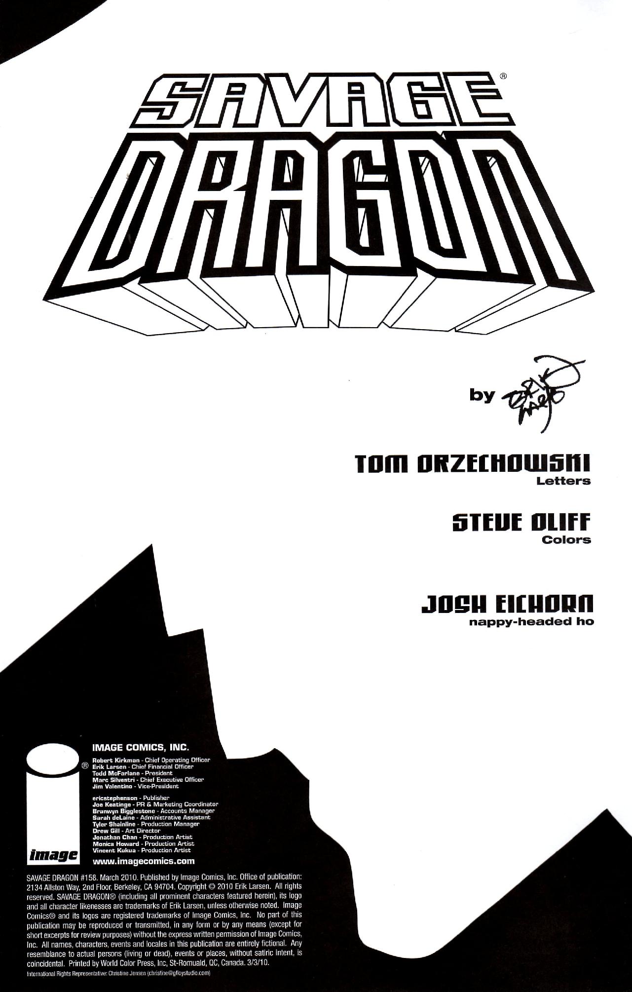 Read online The Savage Dragon (1993) comic -  Issue #158 - 2