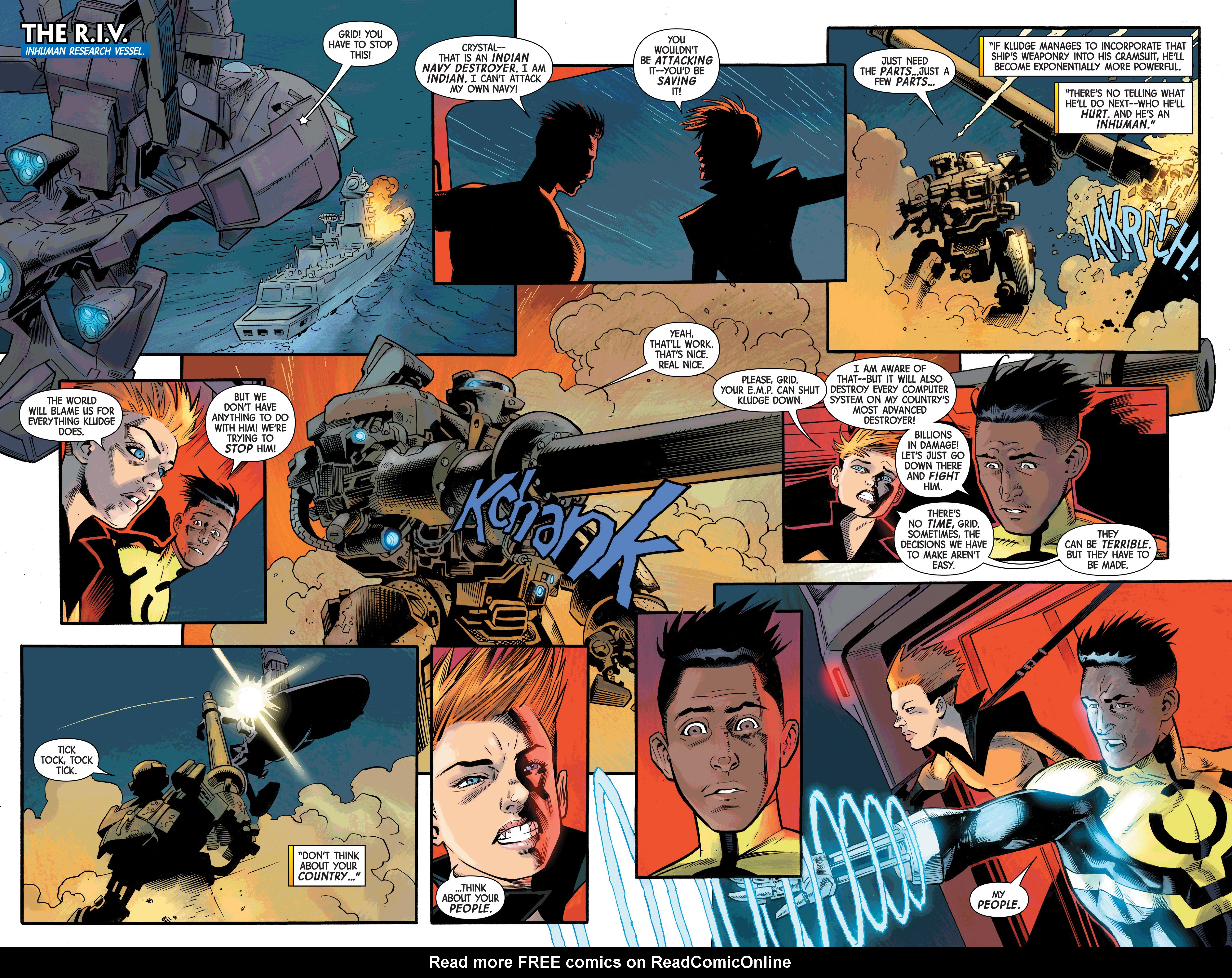 Read online Uncanny Inhumans Annual comic -  Issue # Full - 4