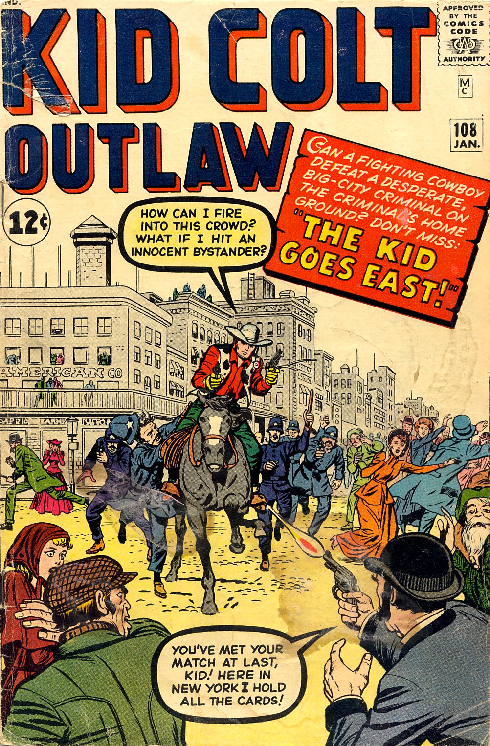 Read online Kid Colt Outlaw comic -  Issue #108 - 1