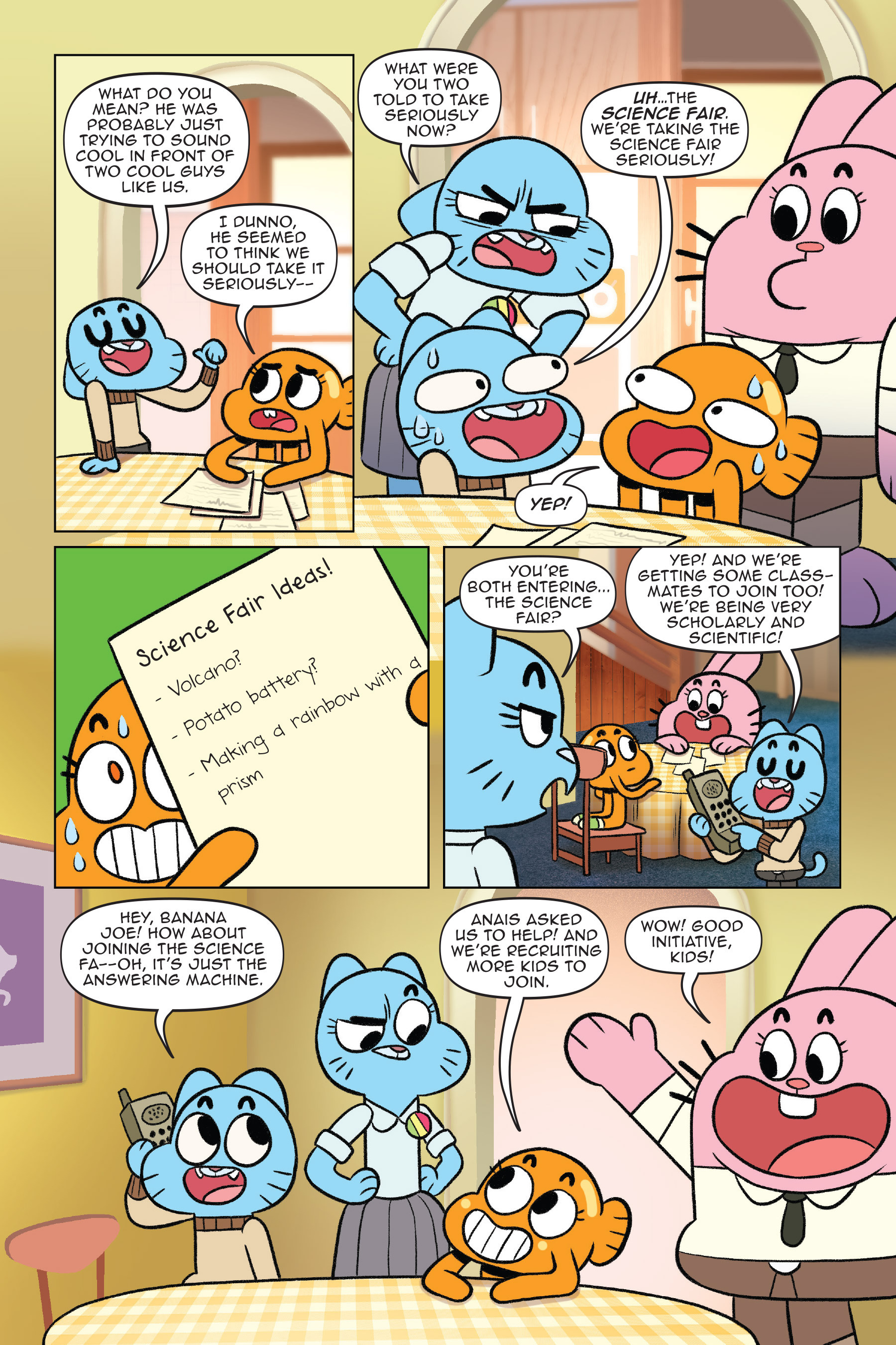 Read online The Amazing World of Gumball: Cheat Code comic -  Issue # Full - 31