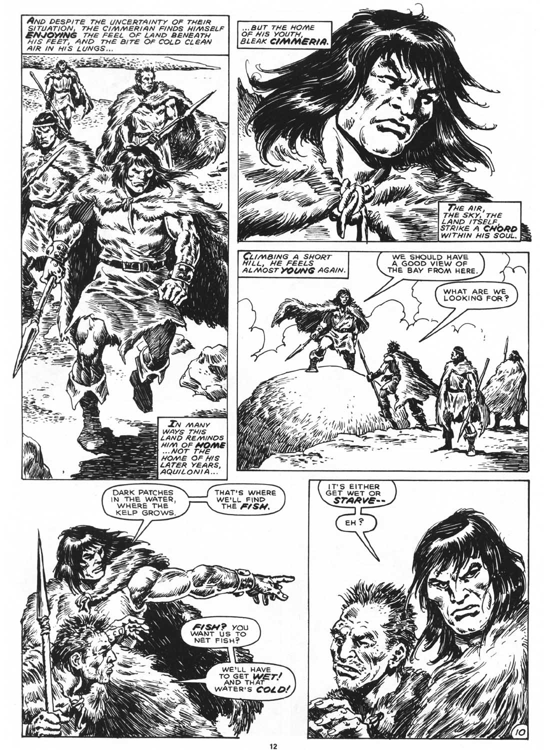 Read online The Savage Sword Of Conan comic -  Issue #168 - 14