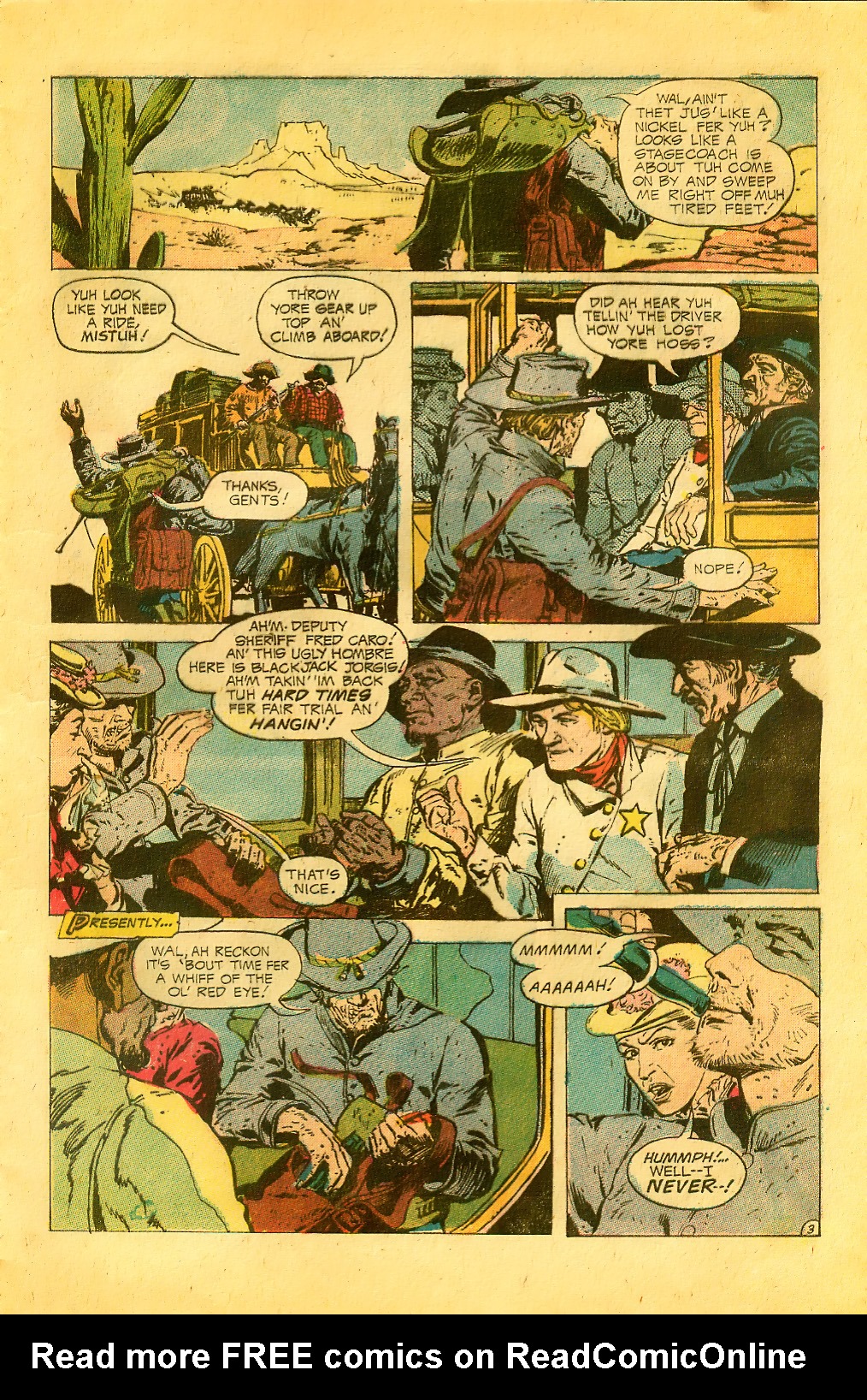 Read online Weird Western Tales (1972) comic -  Issue #22 - 5