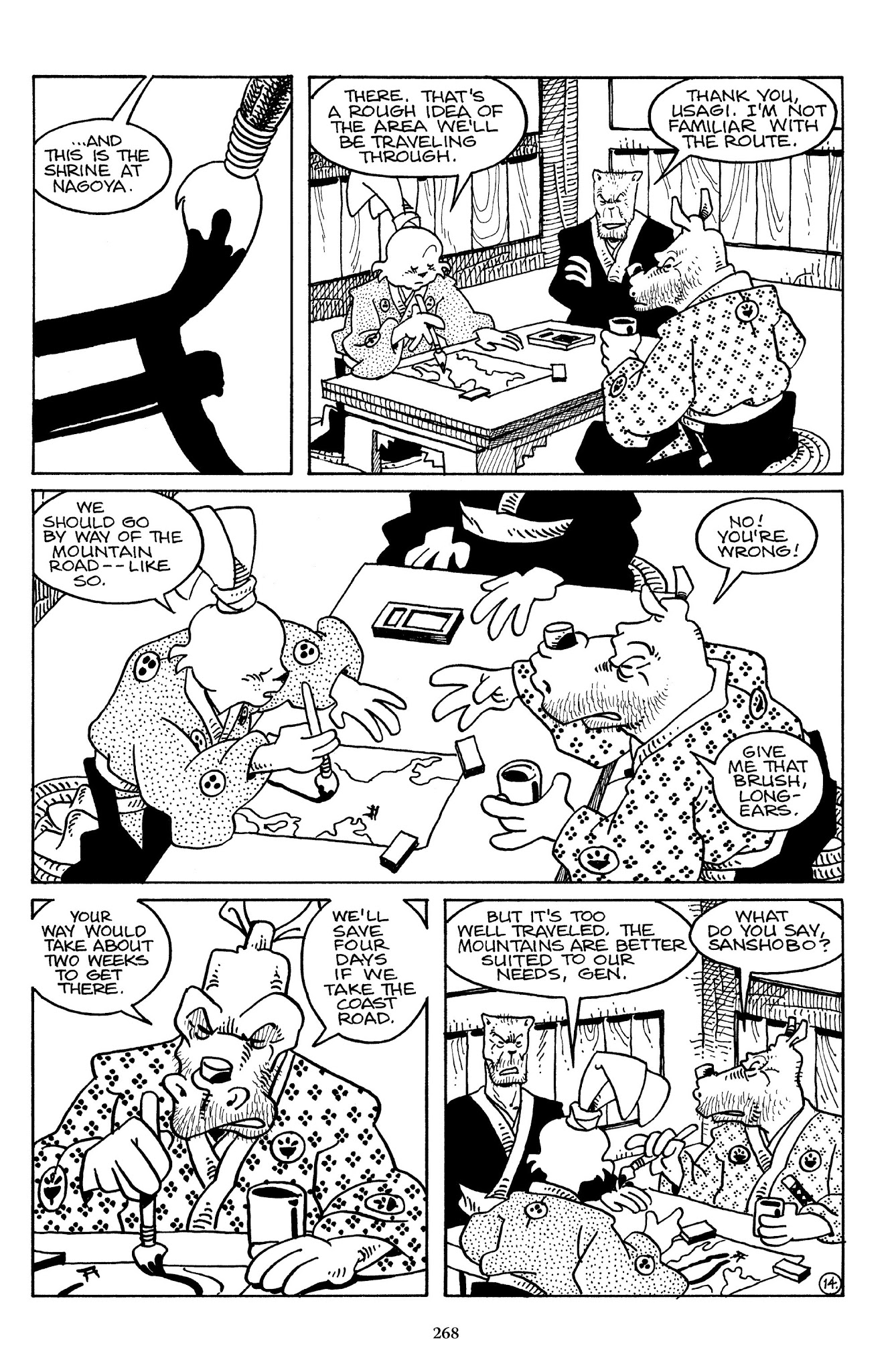 Read online The Usagi Yojimbo Saga comic -  Issue # TPB 3 - 265