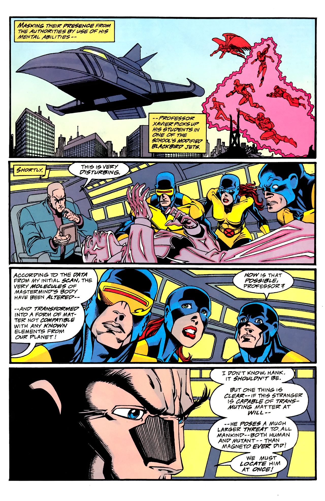 Read online Professor Xavier and the X-Men comic -  Issue #15 - 18