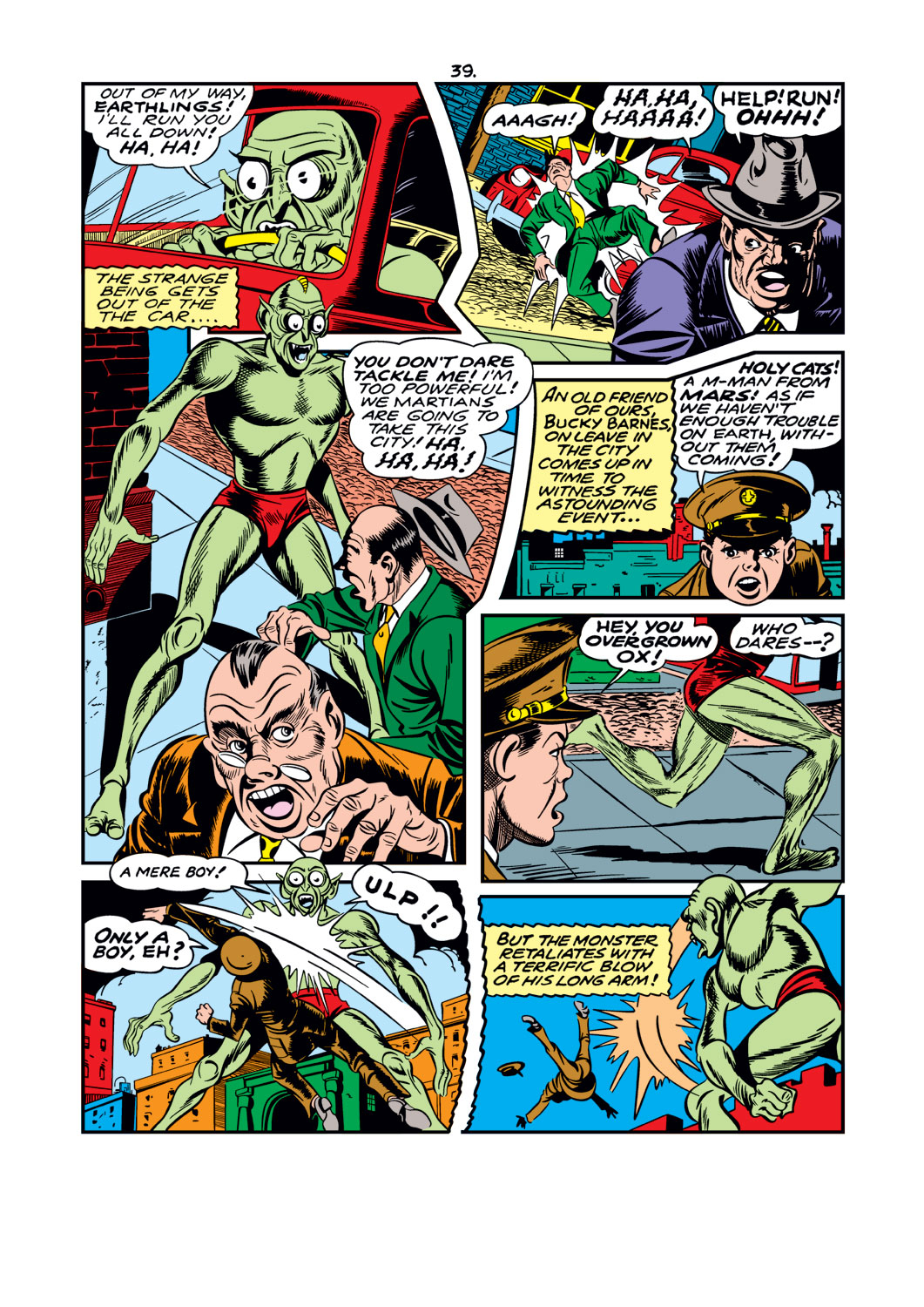 Read online Captain America Comics comic -  Issue #15 - 40