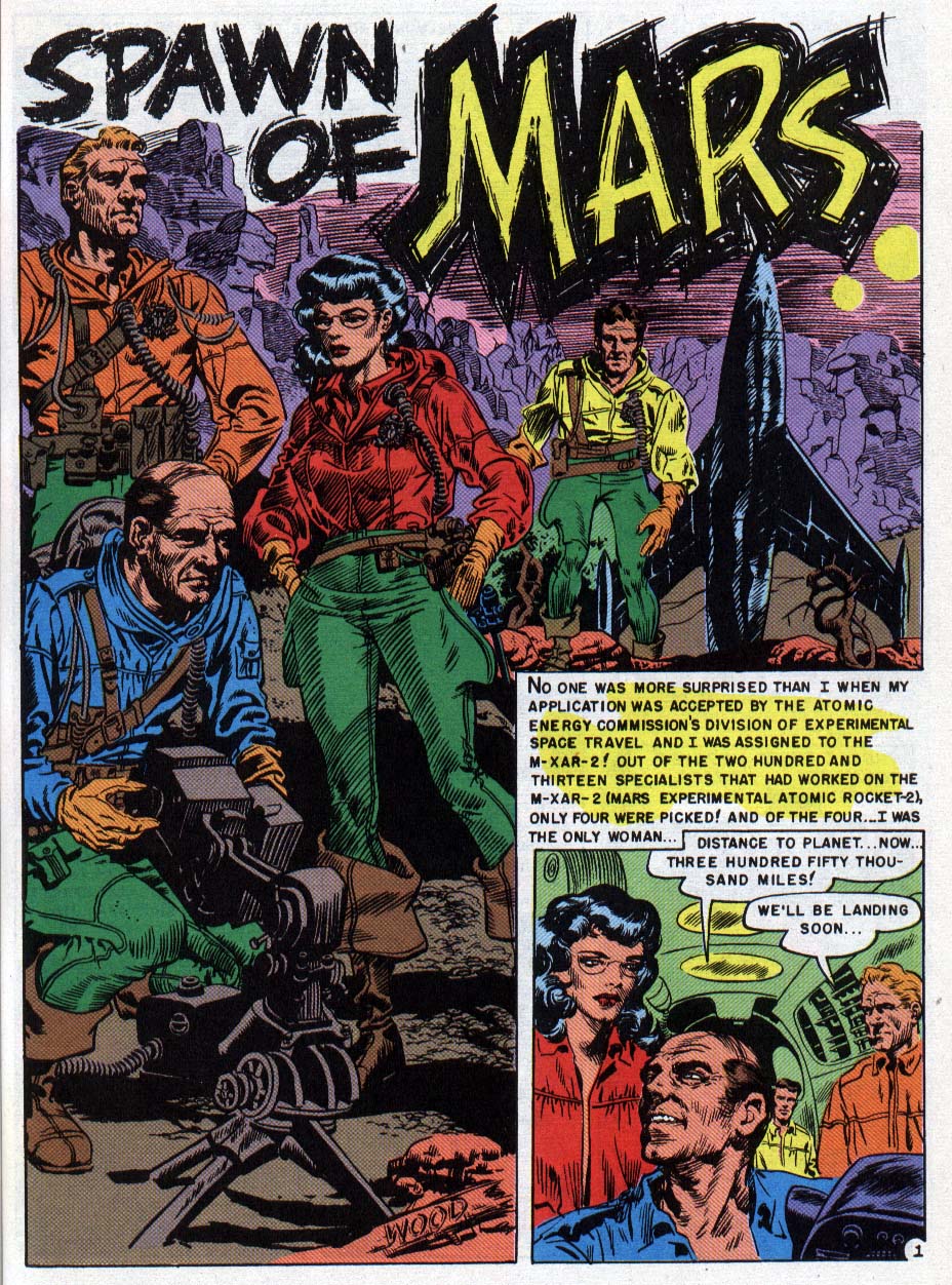 Read online Weird Fantasy (1951) comic -  Issue #9 - 1