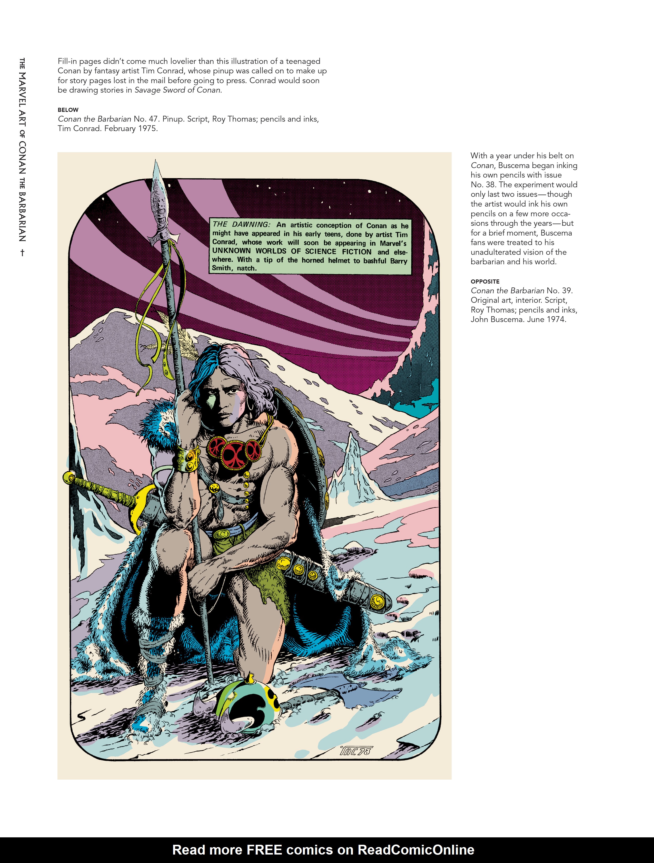 Read online Marvel Art of Conan the Barbarian comic -  Issue # TPB (Part 1) - 55