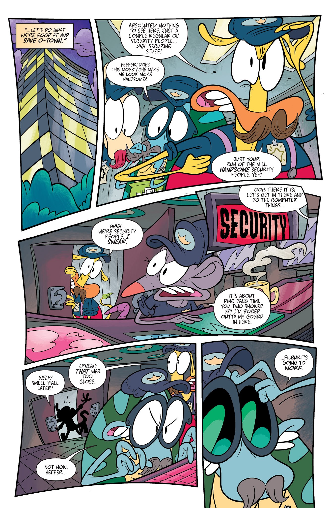 Read online Rocko's Modern Life (2017) comic -  Issue #8 - 13