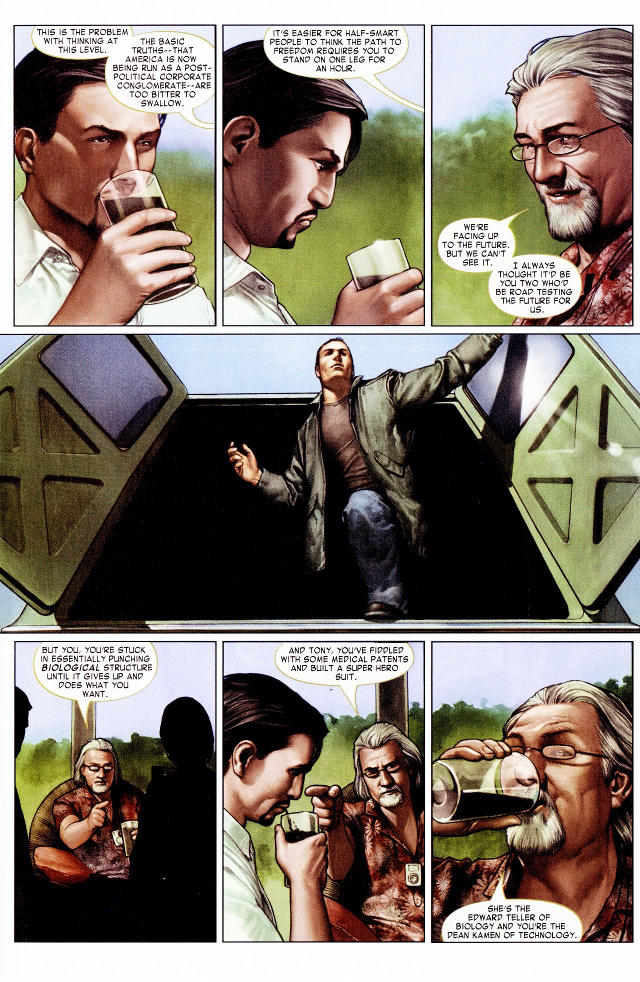 Read online Iron Man: Extremis Director's Cut comic -  Issue #2 - 11