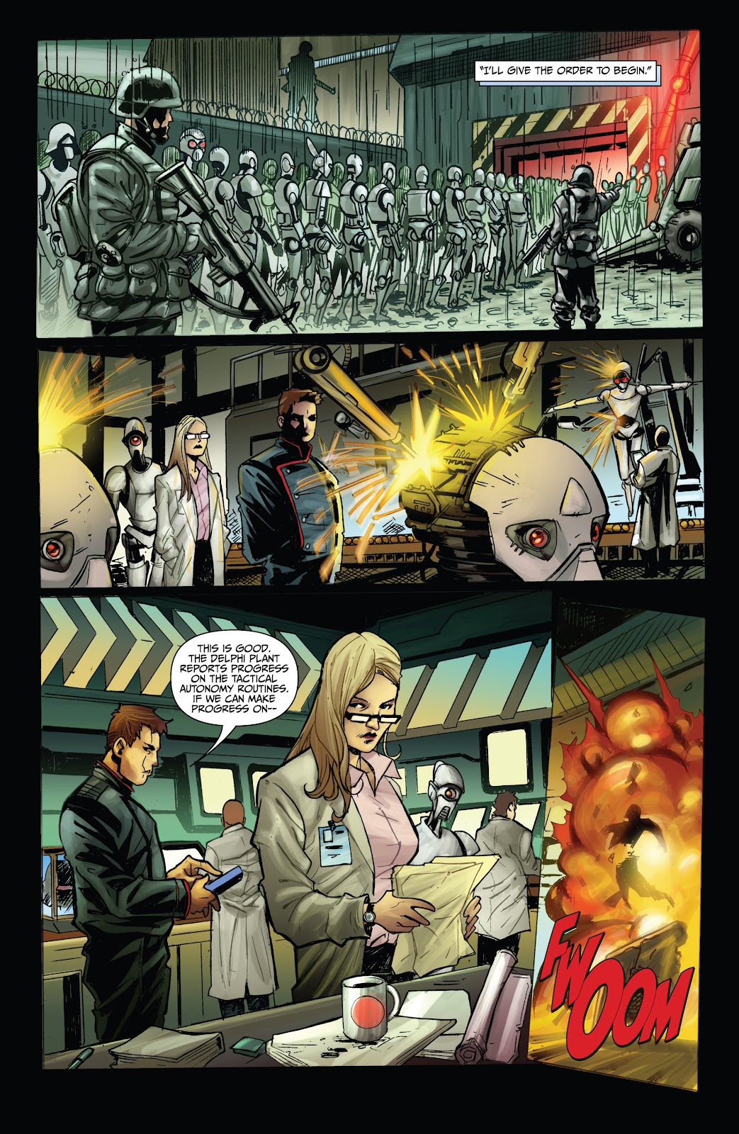 Battlestar Galactica: Cylon War issue 1 - Page 23