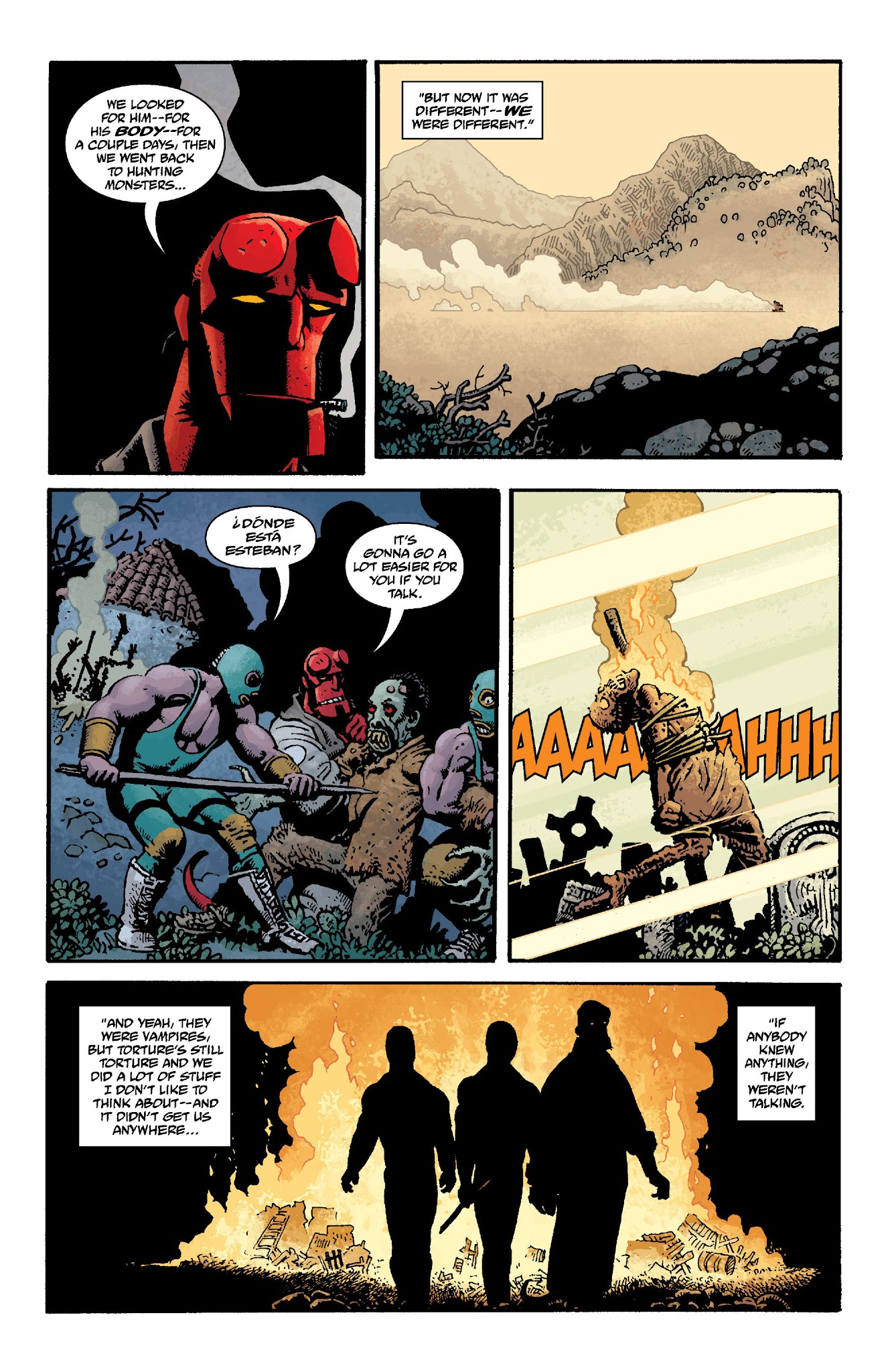Read online Hellboy In Mexico comic -  Issue # TPB - 23