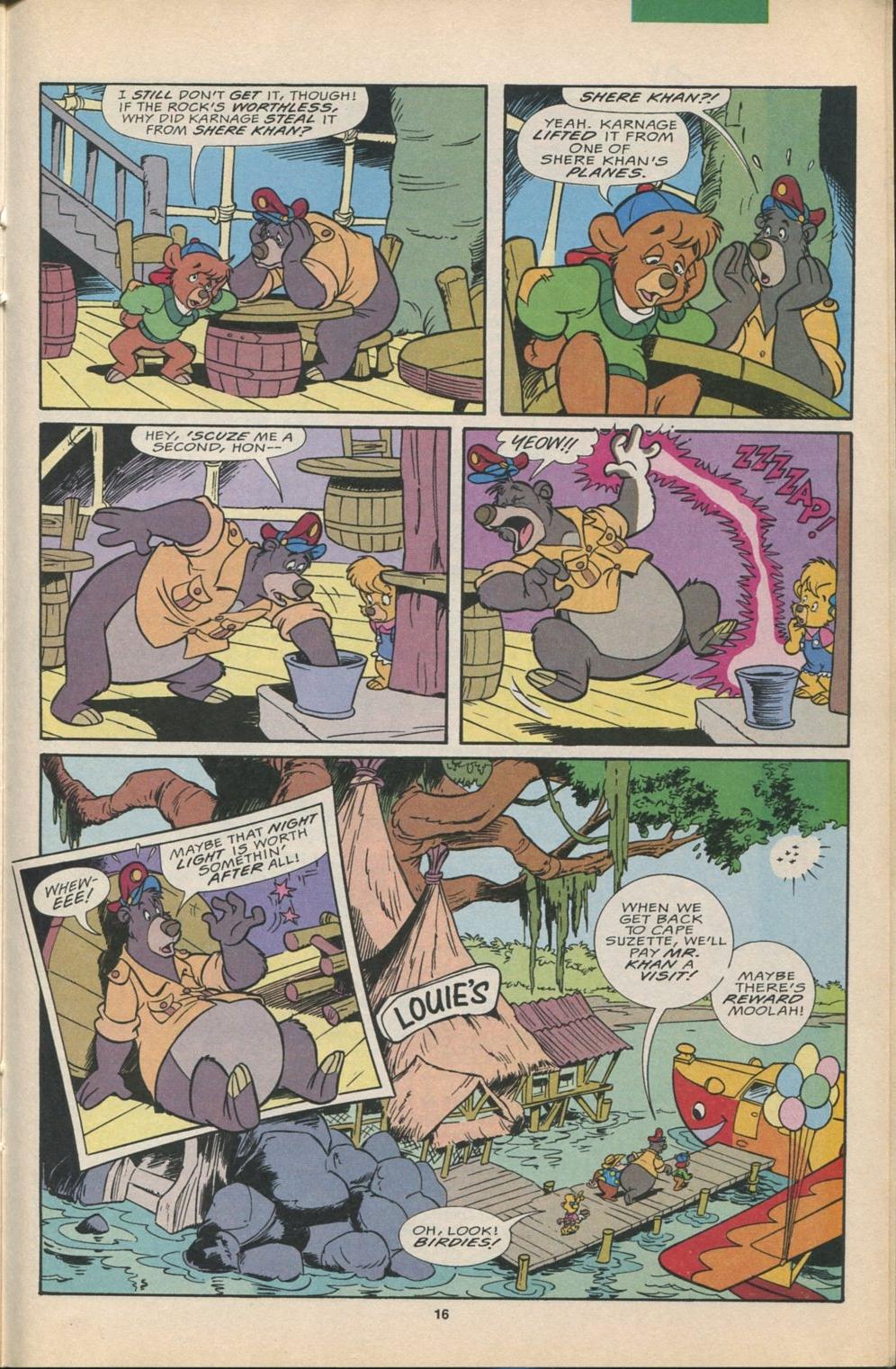 Read online Disney's Tale Spin Limited Series: ''Take Off'' comic -  Issue #2 - 17