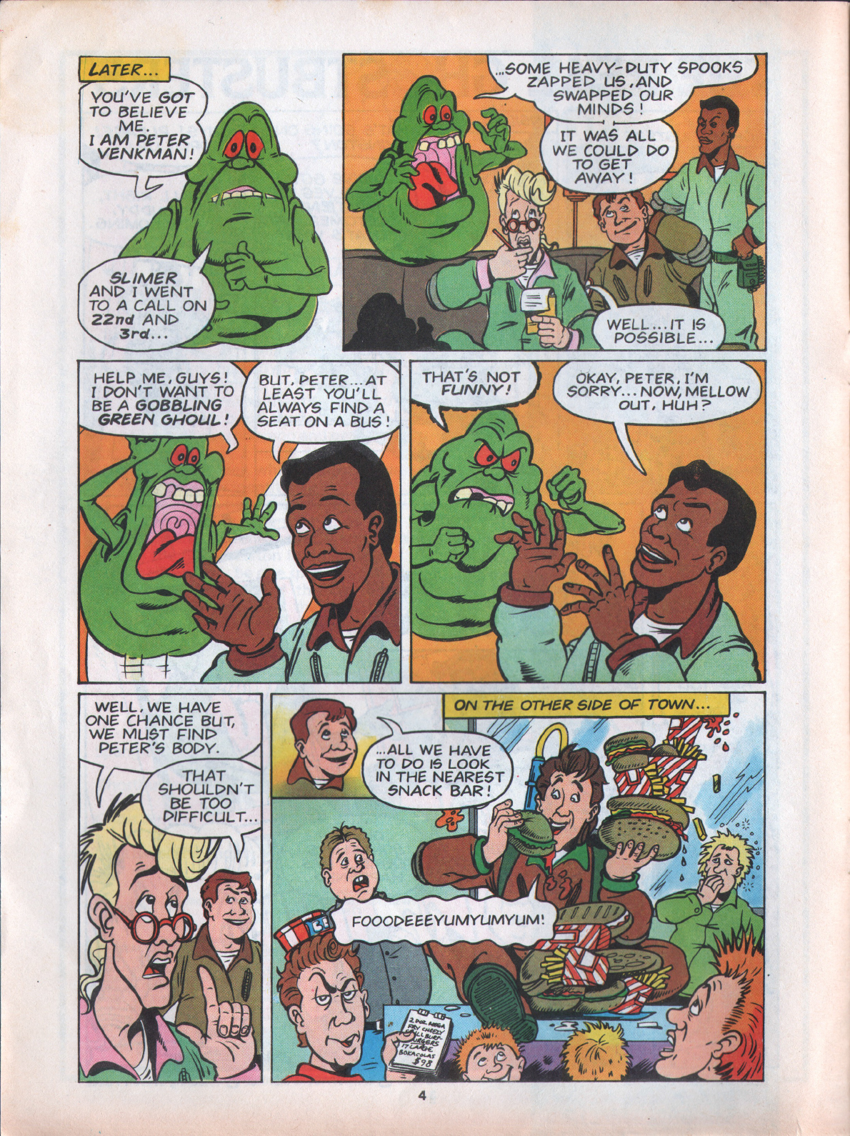 Read online The Real Ghostbusters comic -  Issue #31 - 4