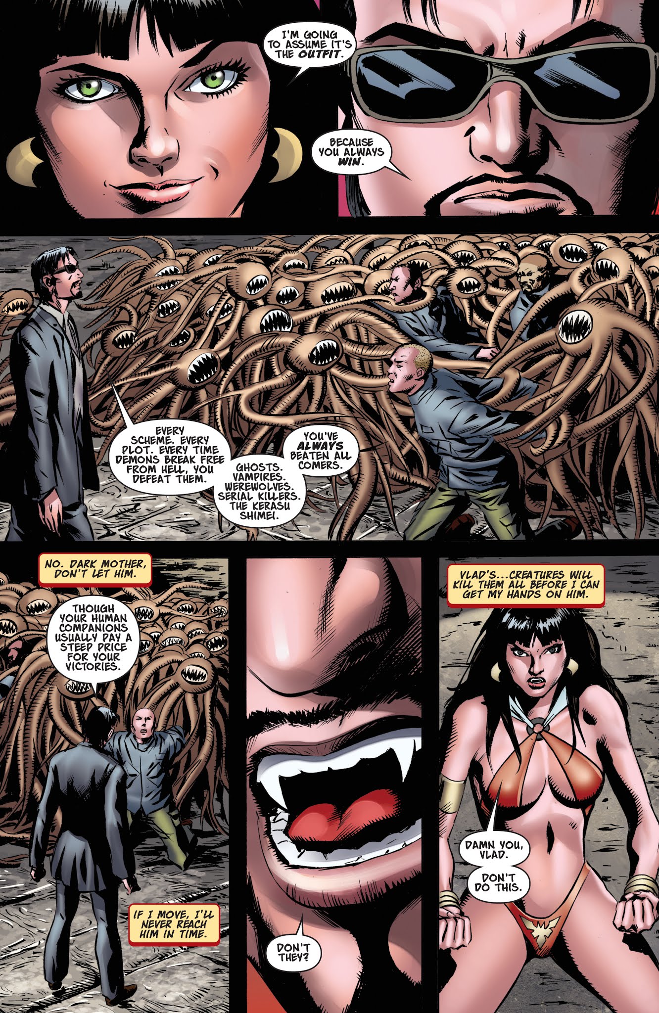 Read online Vampirella: The Dynamite Years Omnibus comic -  Issue # TPB 1 (Part 5) - 21