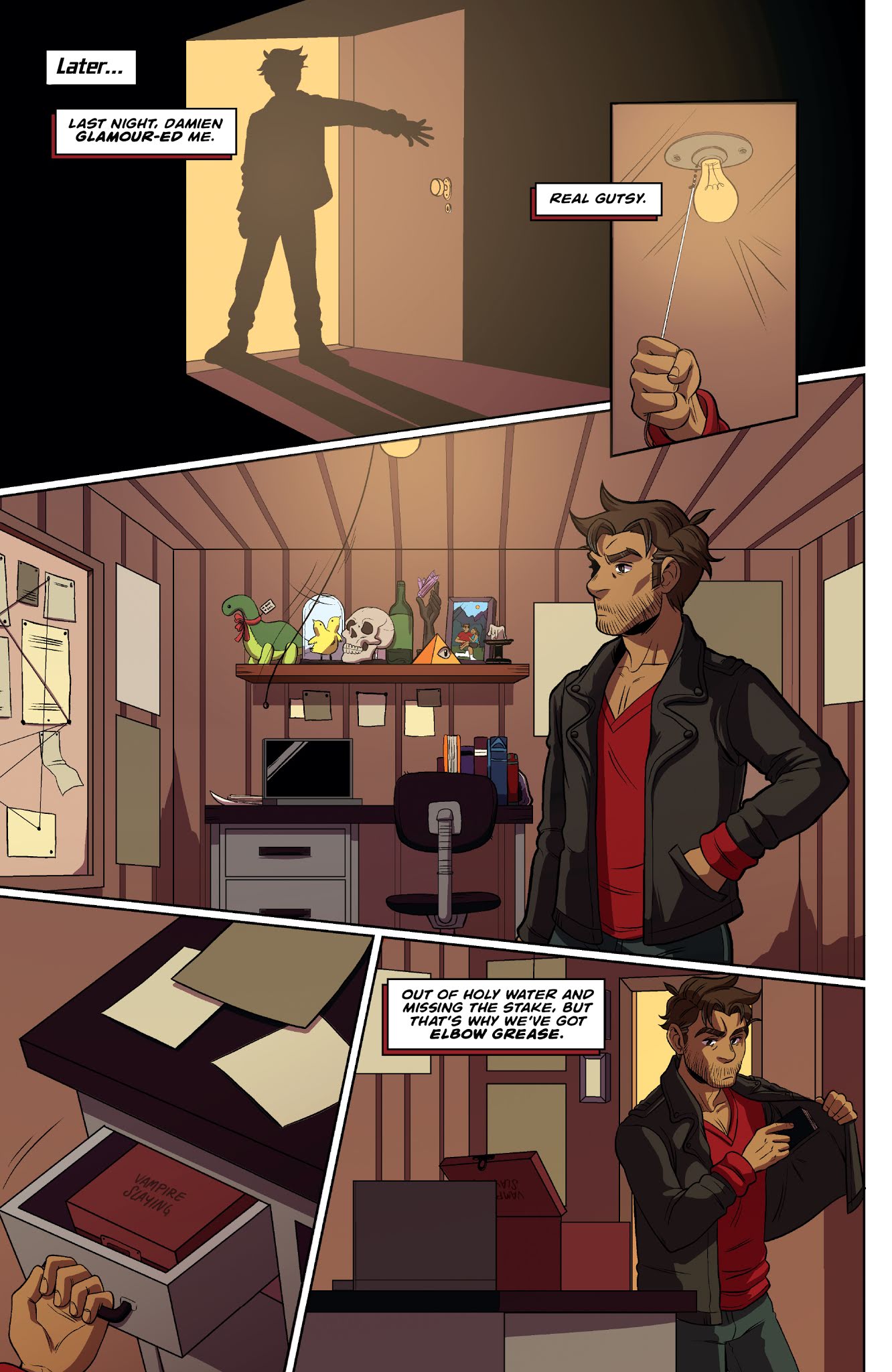 Read online Dream Daddy comic -  Issue #2 - 14
