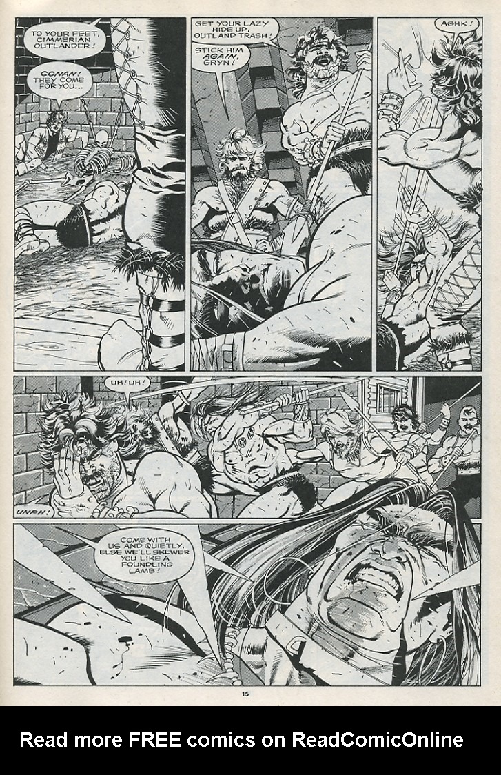 The Savage Sword Of Conan issue 176 - Page 17