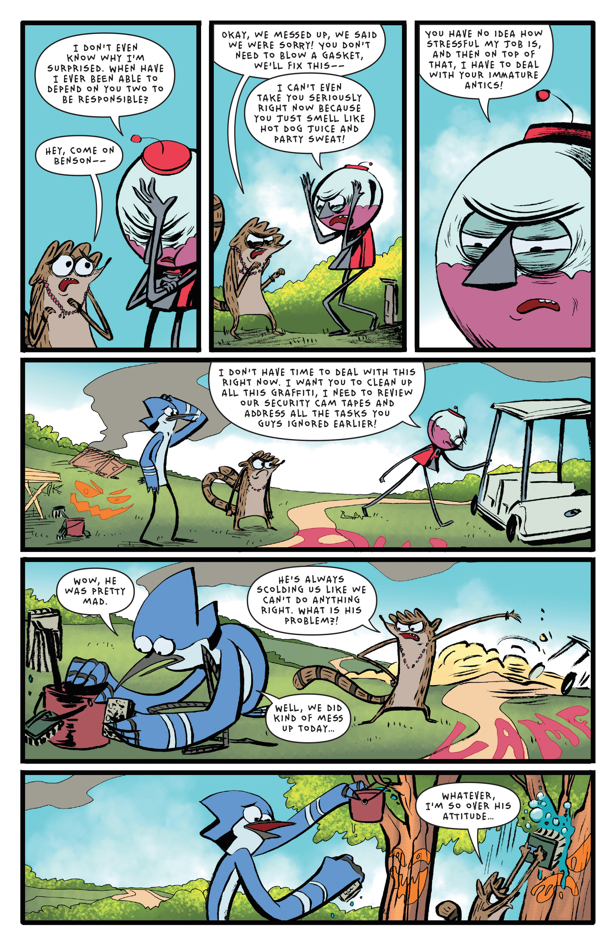 Read online Regular Show comic -  Issue #17 - 12