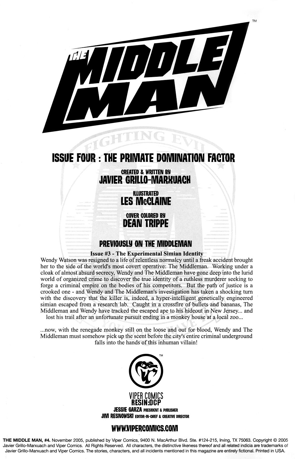 The Middleman (2005) issue 4 - Page 2