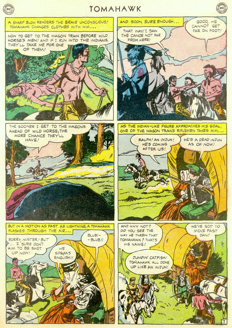 Read online Tomahawk comic -  Issue #1 - 9