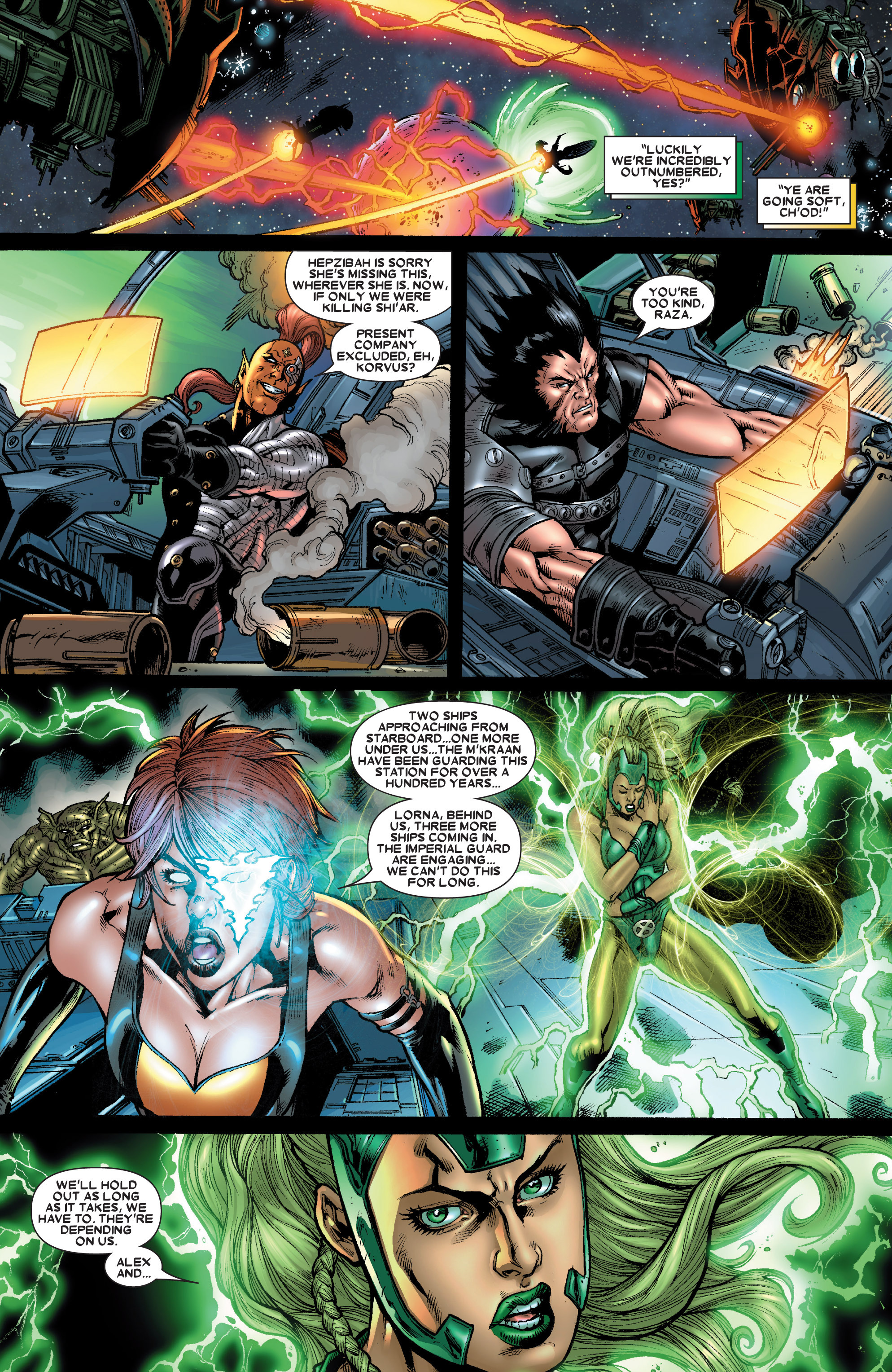 Read online X-Men: Emperor Vulcan comic -  Issue #4 - 7