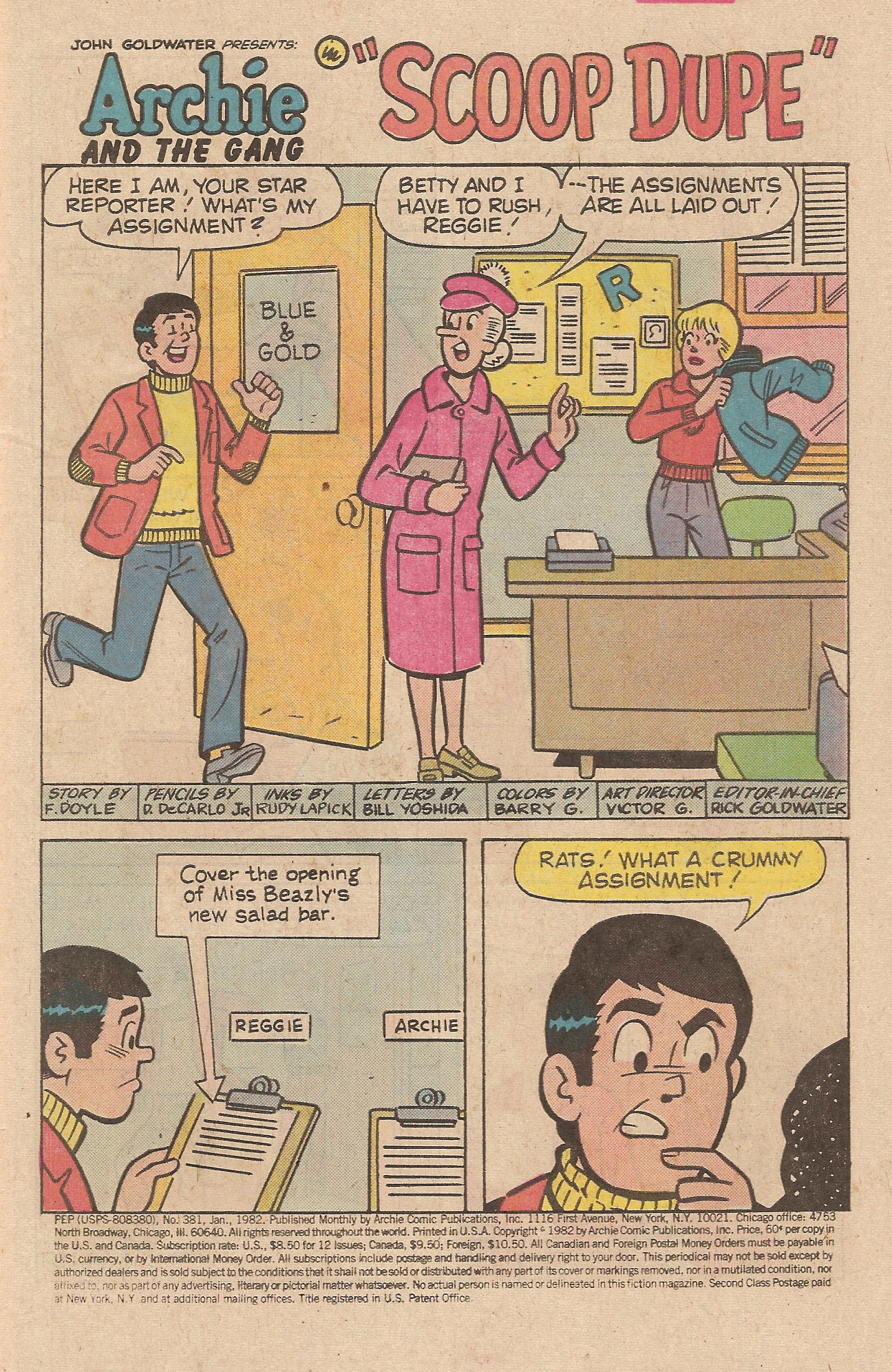 Read online Pep Comics comic -  Issue #381 - 3