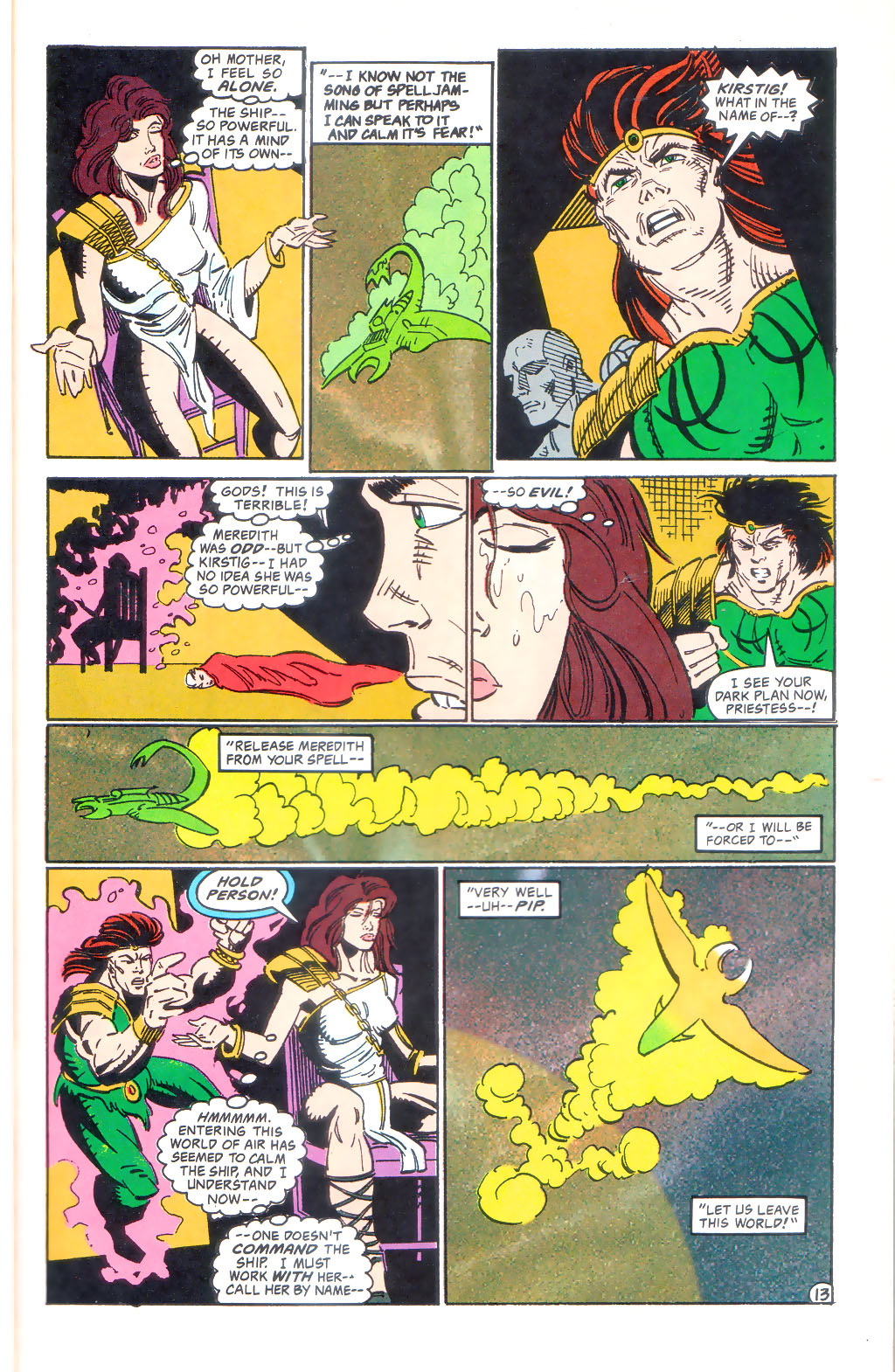 Read online Spelljammer comic -  Issue #12 - 14