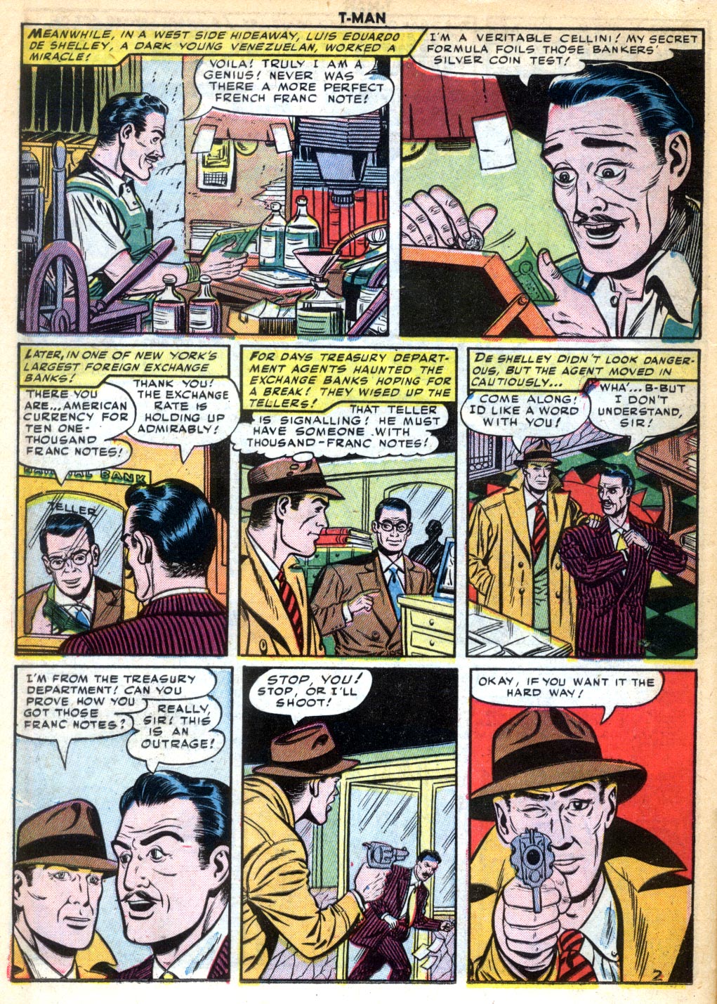 Read online T-Man: World Wide Trouble Shooter comic -  Issue #2 - 14