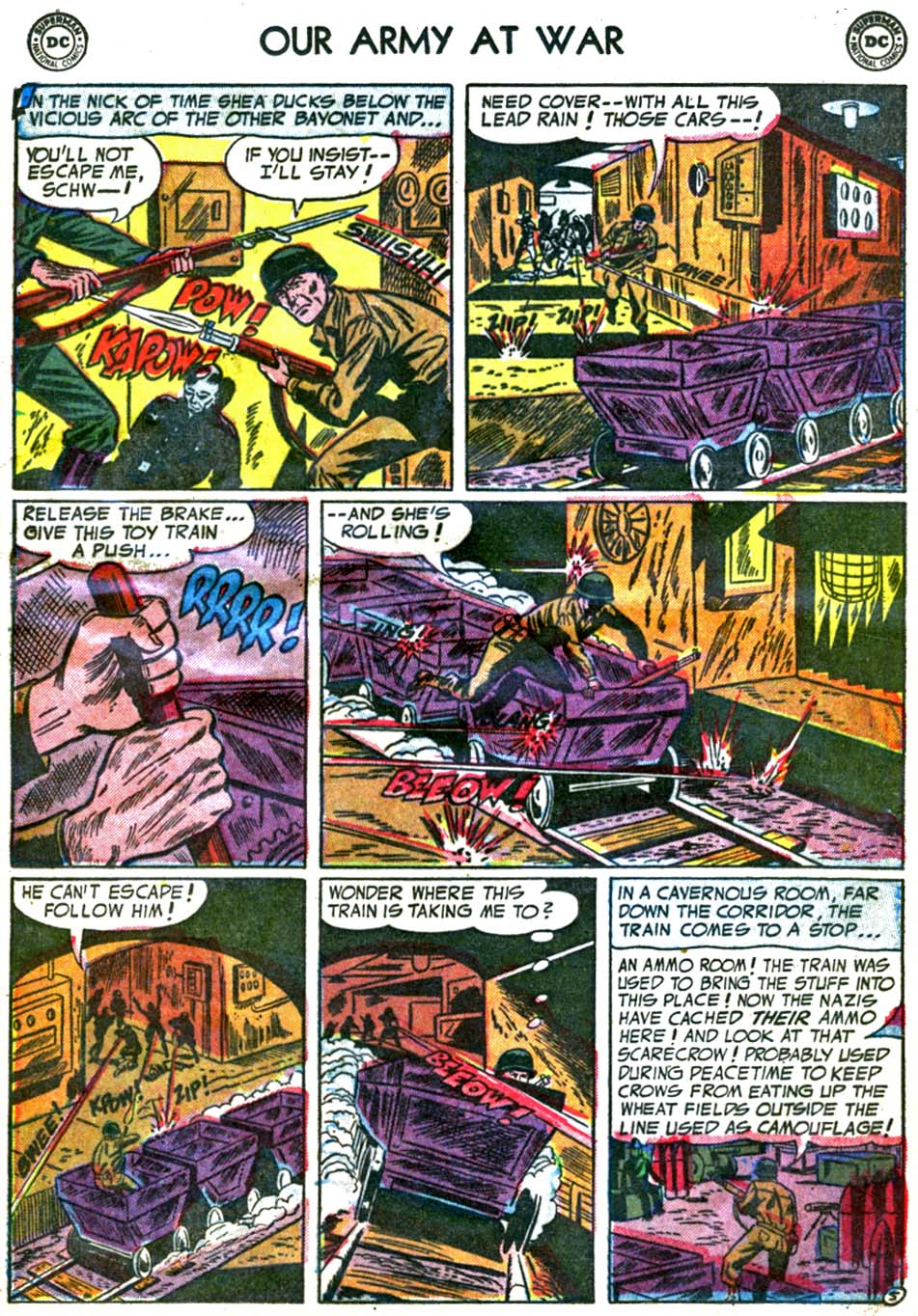 Read online Our Army at War (1952) comic -  Issue #27 - 25