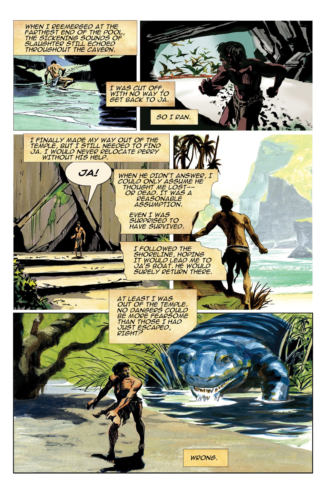 Read online Edgar Rice Burroughs' At the Earth's Core comic -  Issue # TPB - 55