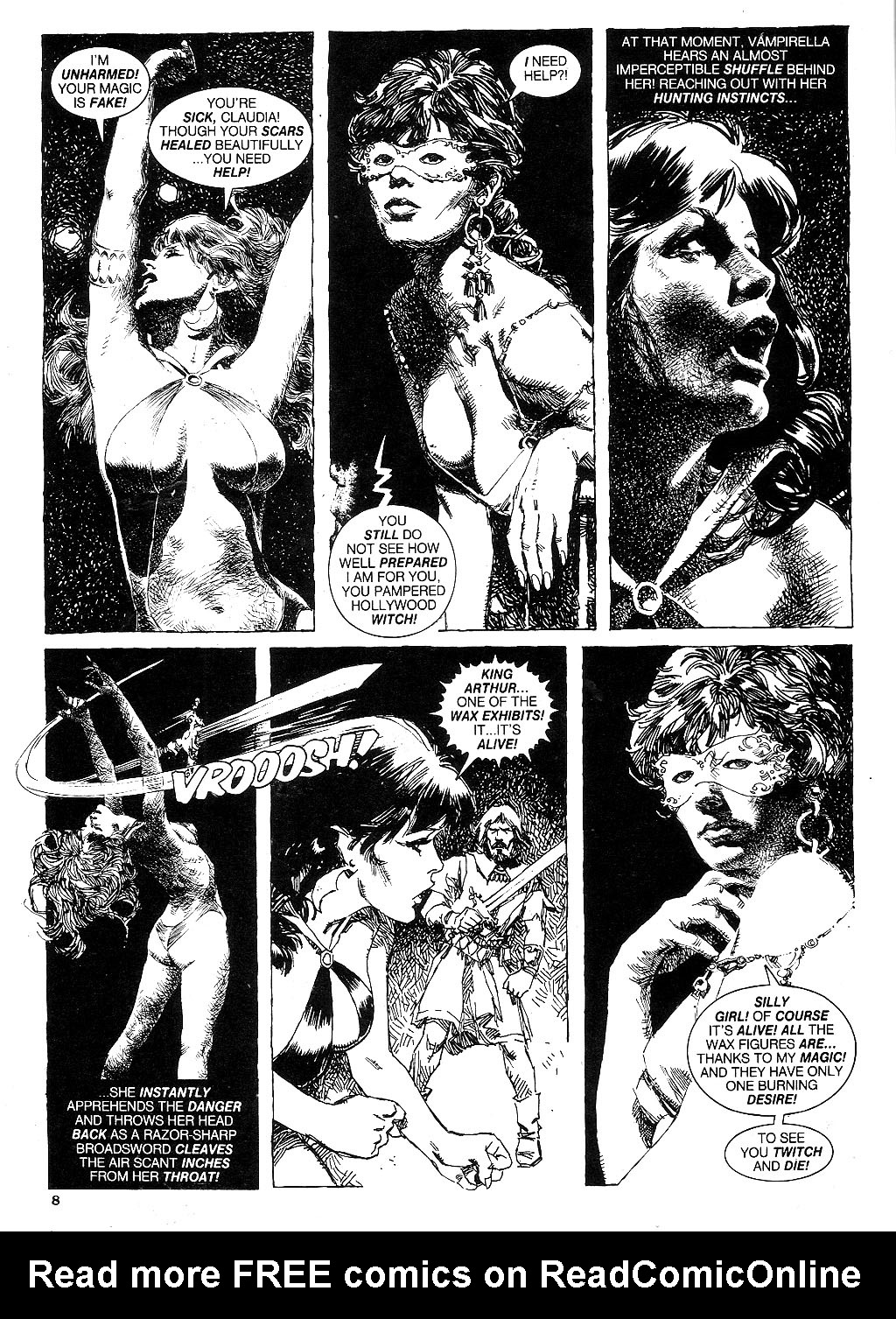 Read online Vampirella (1969) comic -  Issue #104 - 8