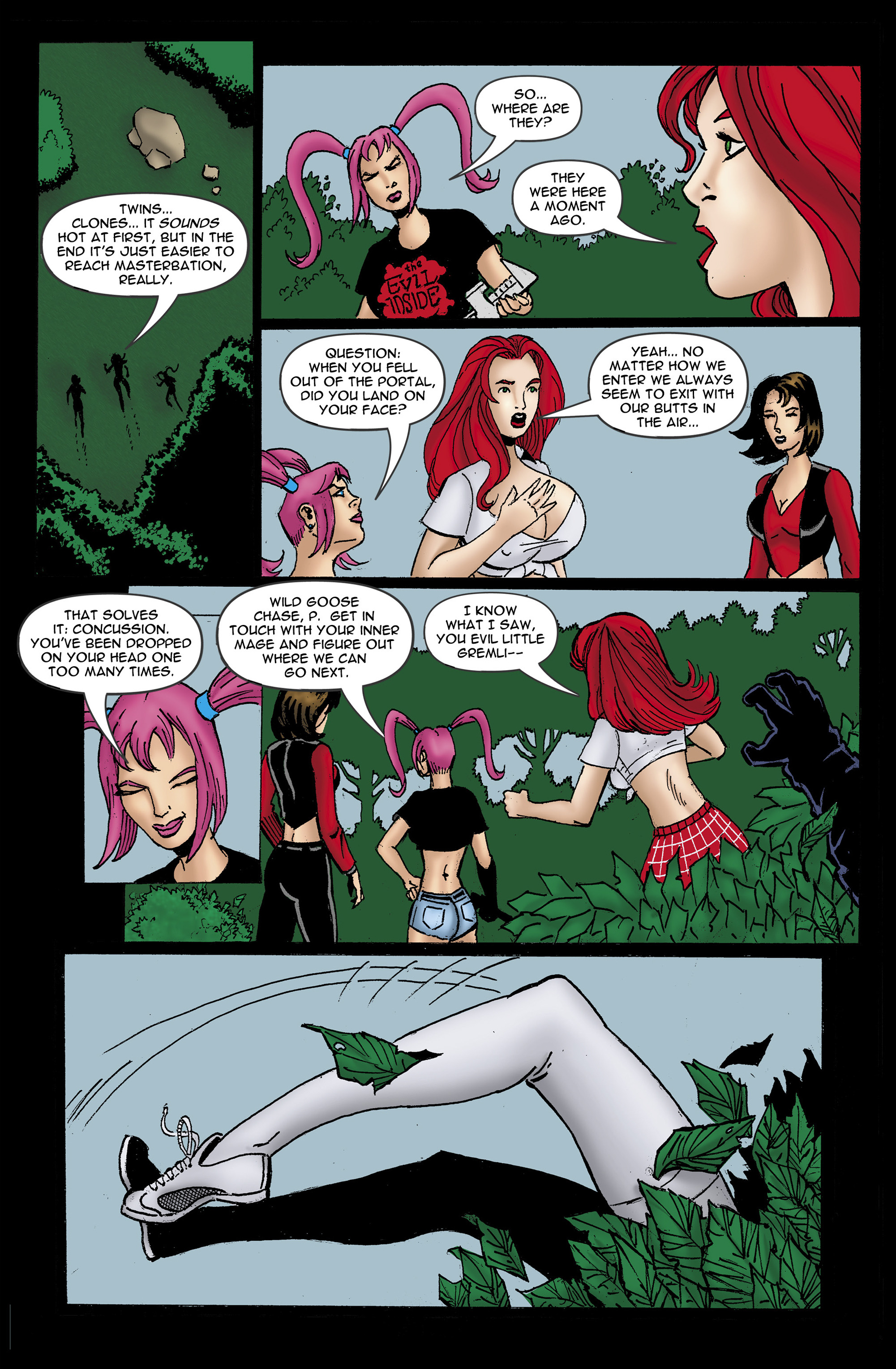 Read online Chaos Campus: Sorority Girls Vs. Zombies comic -  Issue #10 - 10