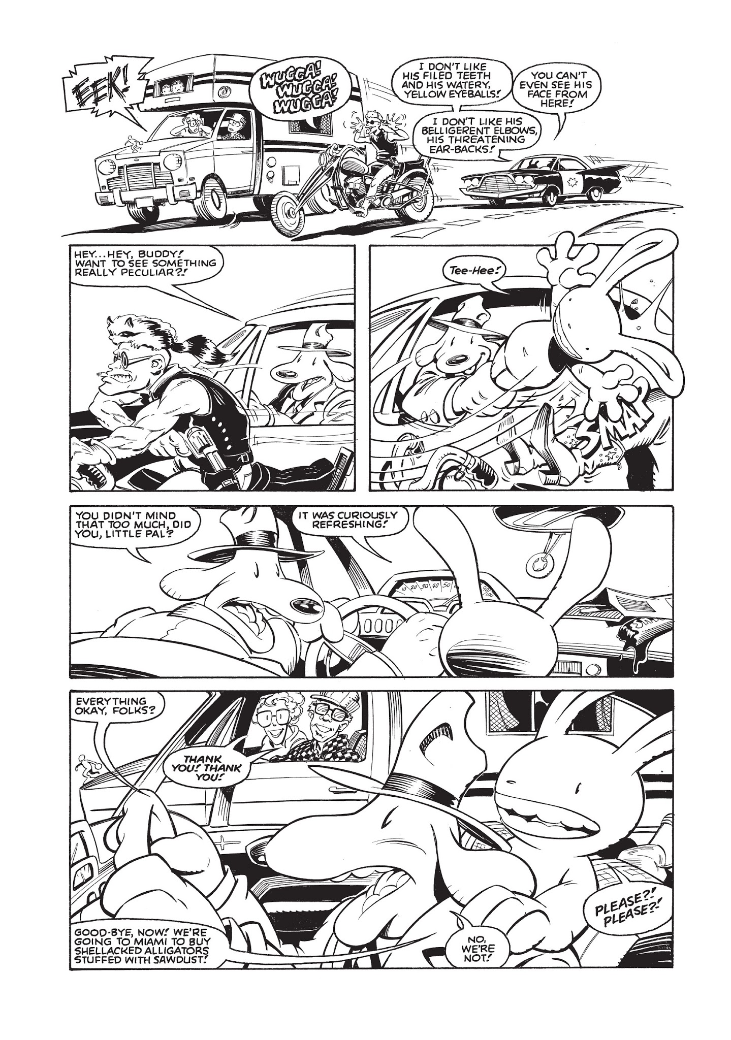 Read online Sam & Max Surfin' The Highway comic -  Issue # TPB - 58