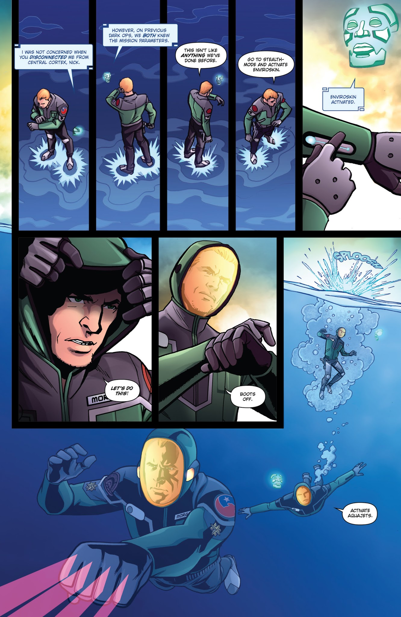 Read online Parallel Man comic -  Issue #1 - 12