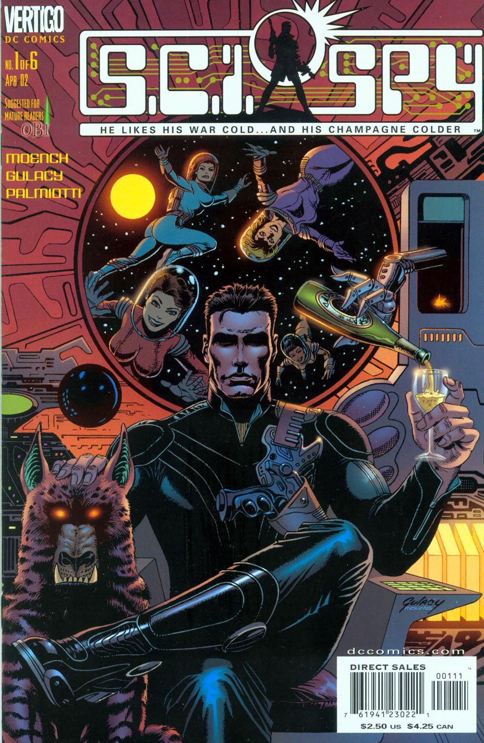 Read online Sci-Spy comic -  Issue #1 - 1