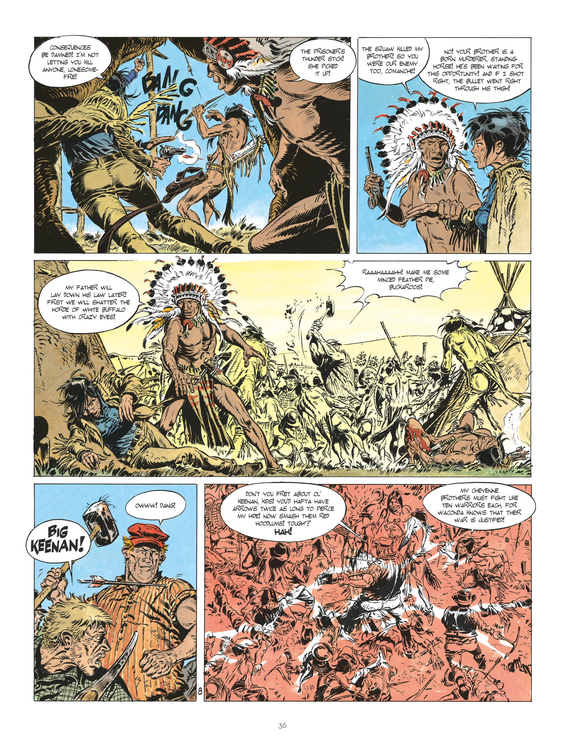 Read online Comanche comic -  Issue #2 - 36