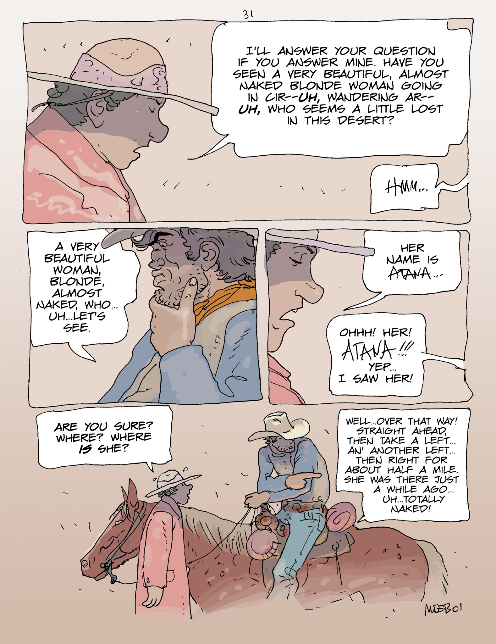 Read online Moebius Library comic -  Issue # TPB 2 - 141