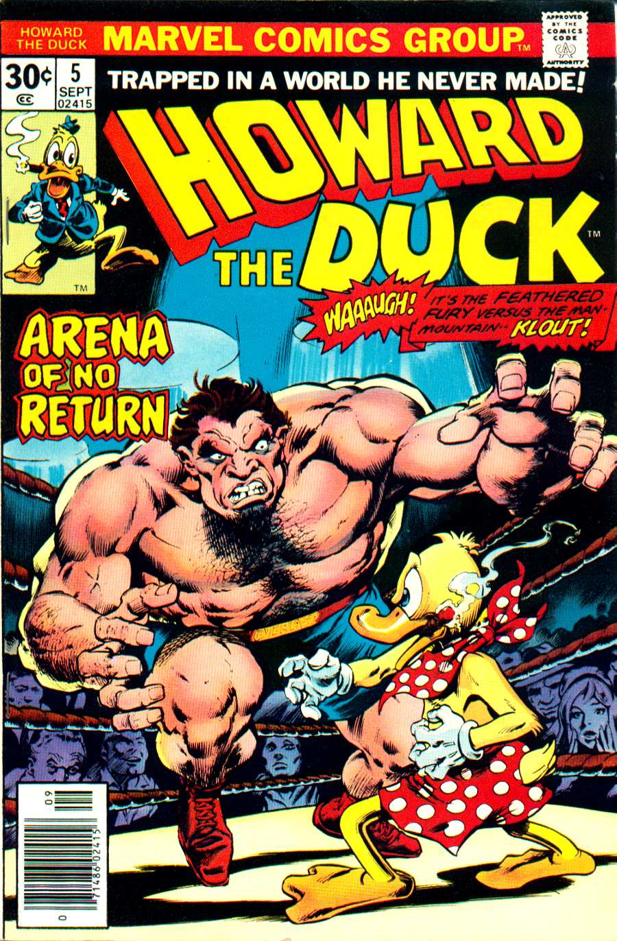 Read online Howard the Duck (1976) comic -  Issue #5 - 1