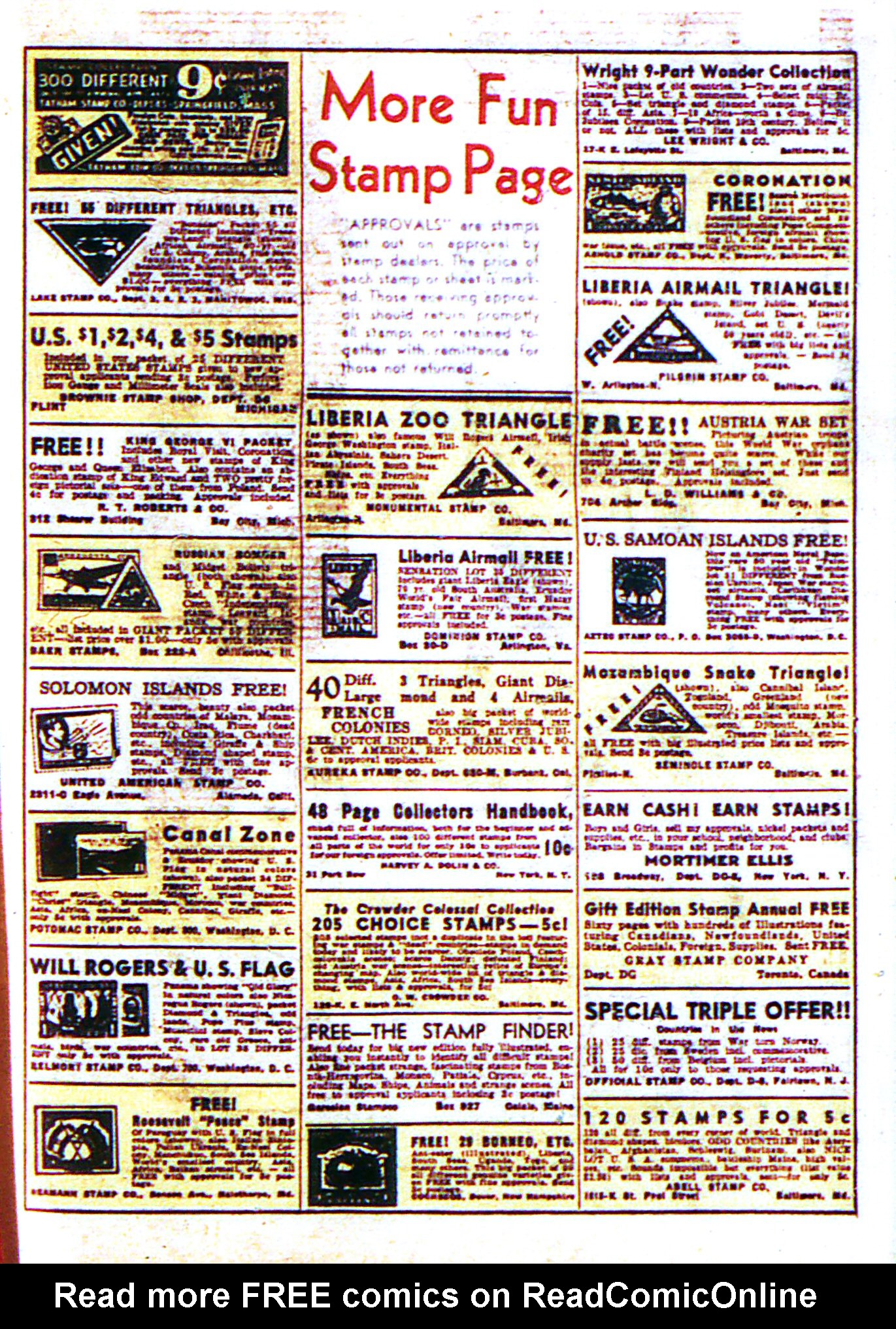 Read online More Fun Comics comic -  Issue #58 - 40