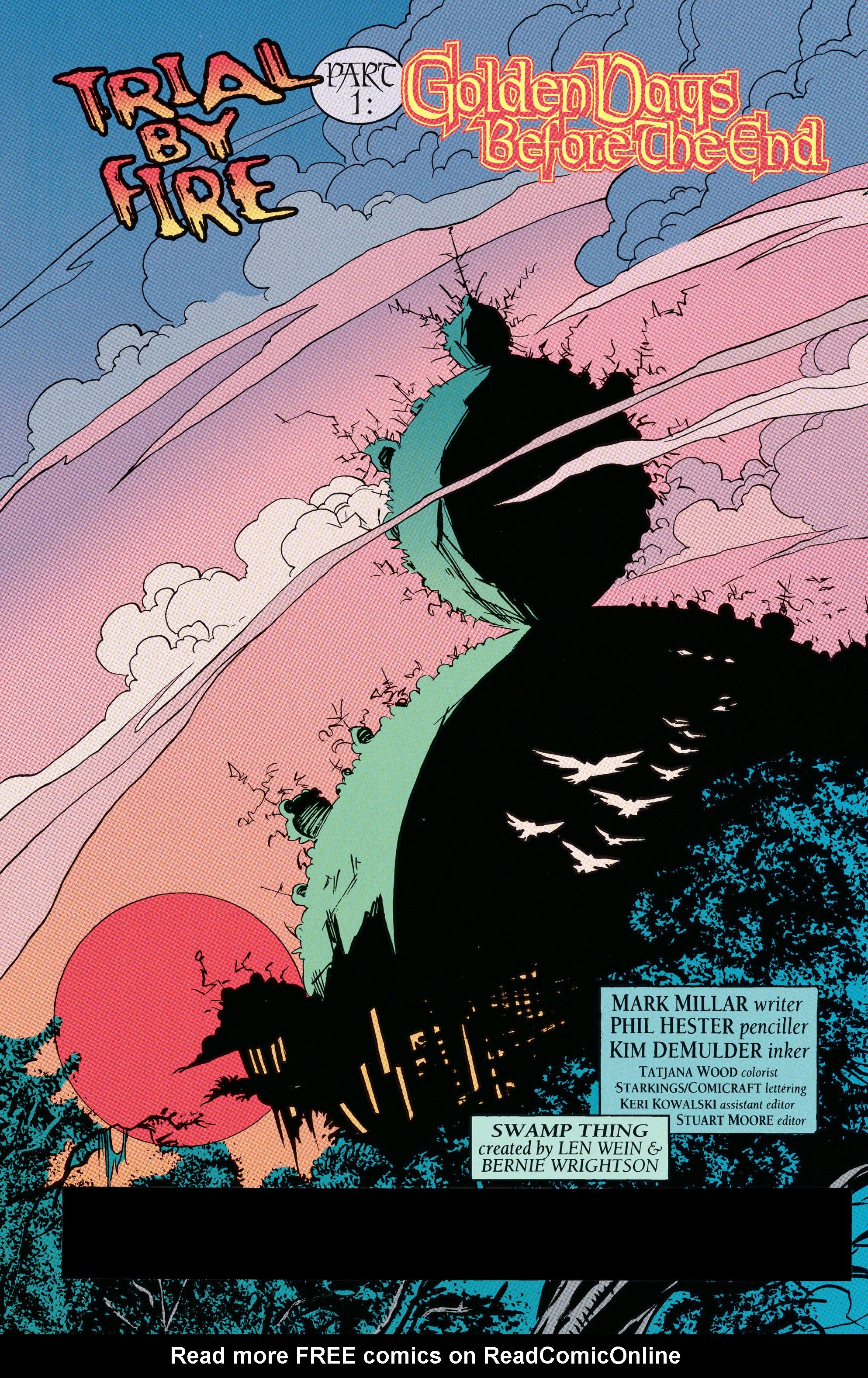 Read online Swamp Thing (1982) comic -  Issue # _TPB - Trial by Fire - 131