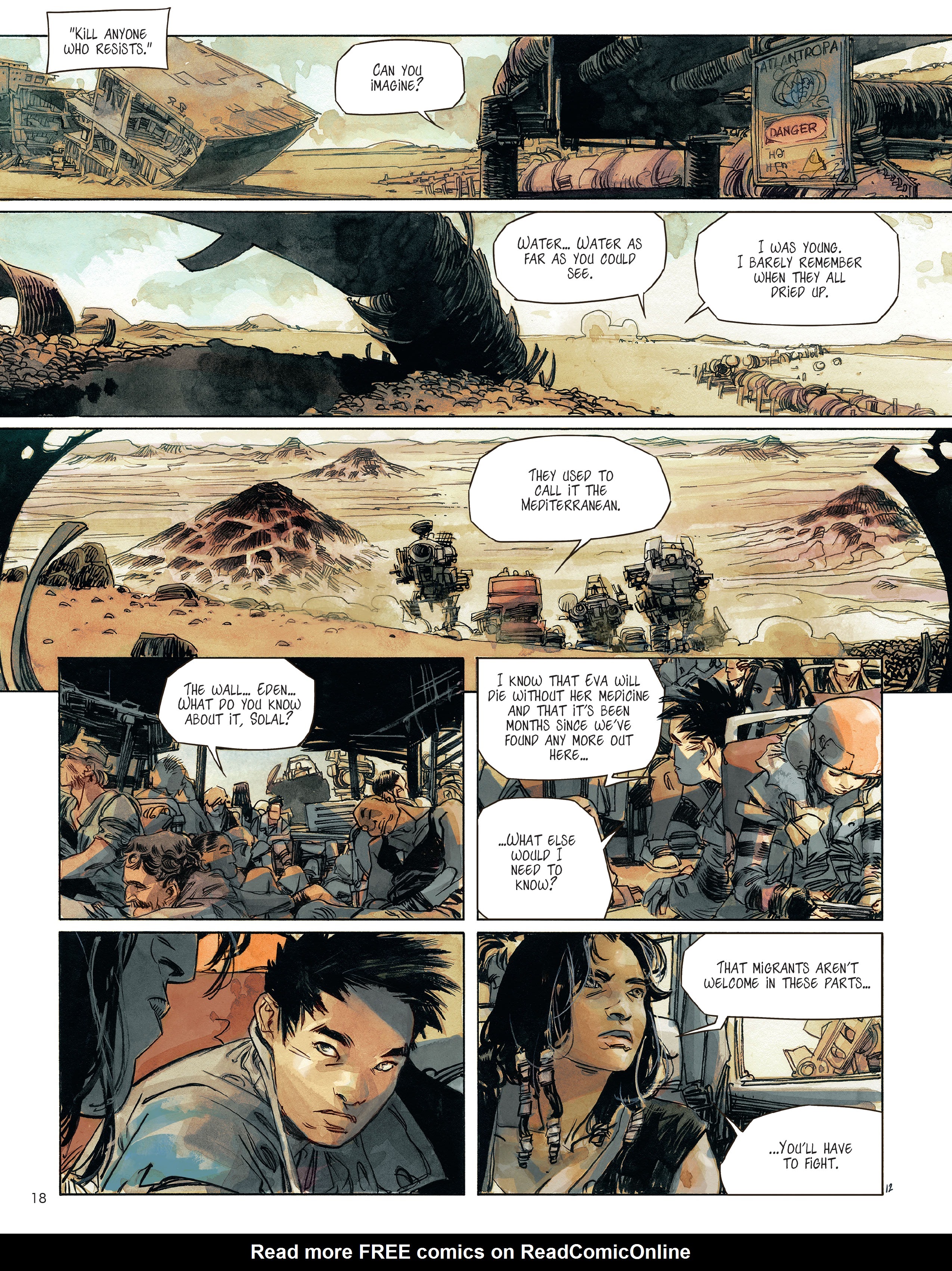 Read online The Wall comic -  Issue #1 - 16