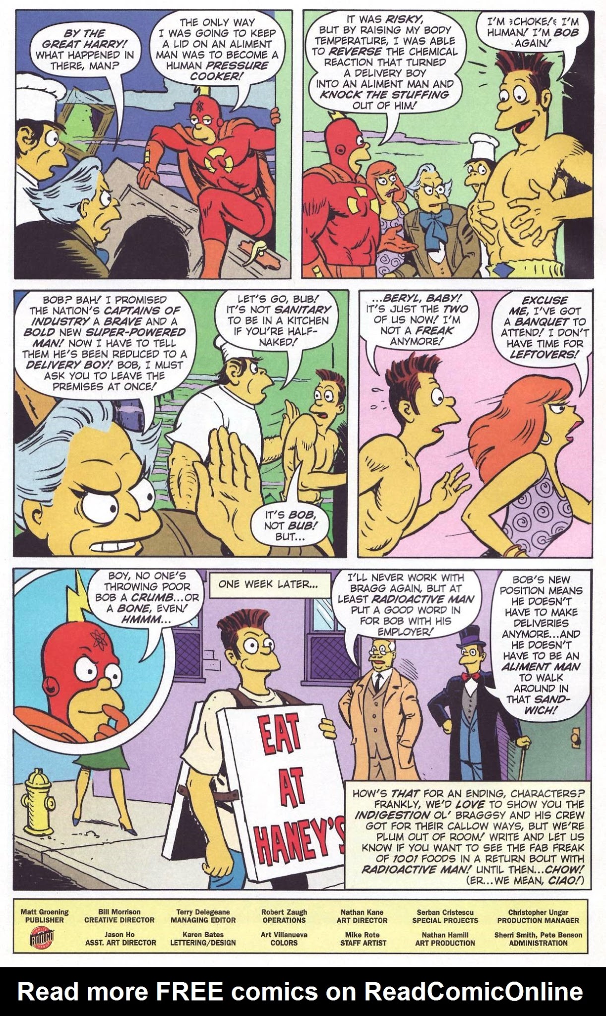 Read online Bongo Comics Presents Simpsons Super Spectacular comic -  Issue #5 - 32