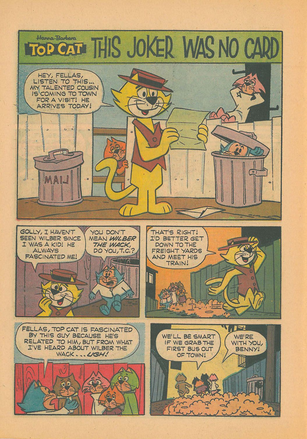 Read online Top Cat (1962) comic -  Issue #15 - 10