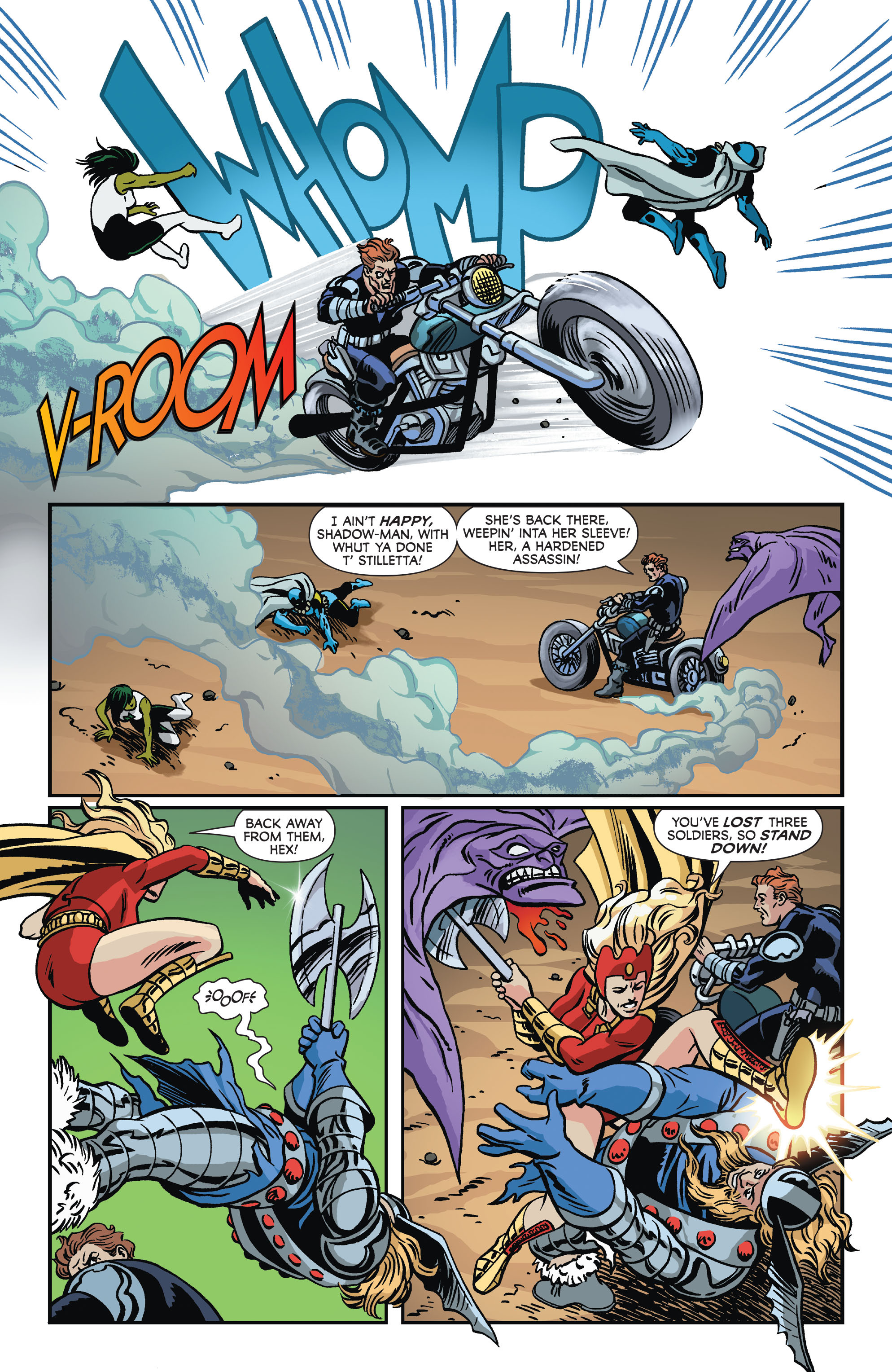 Read online Convergence Infinity Inc. comic -  Issue #2 - 10